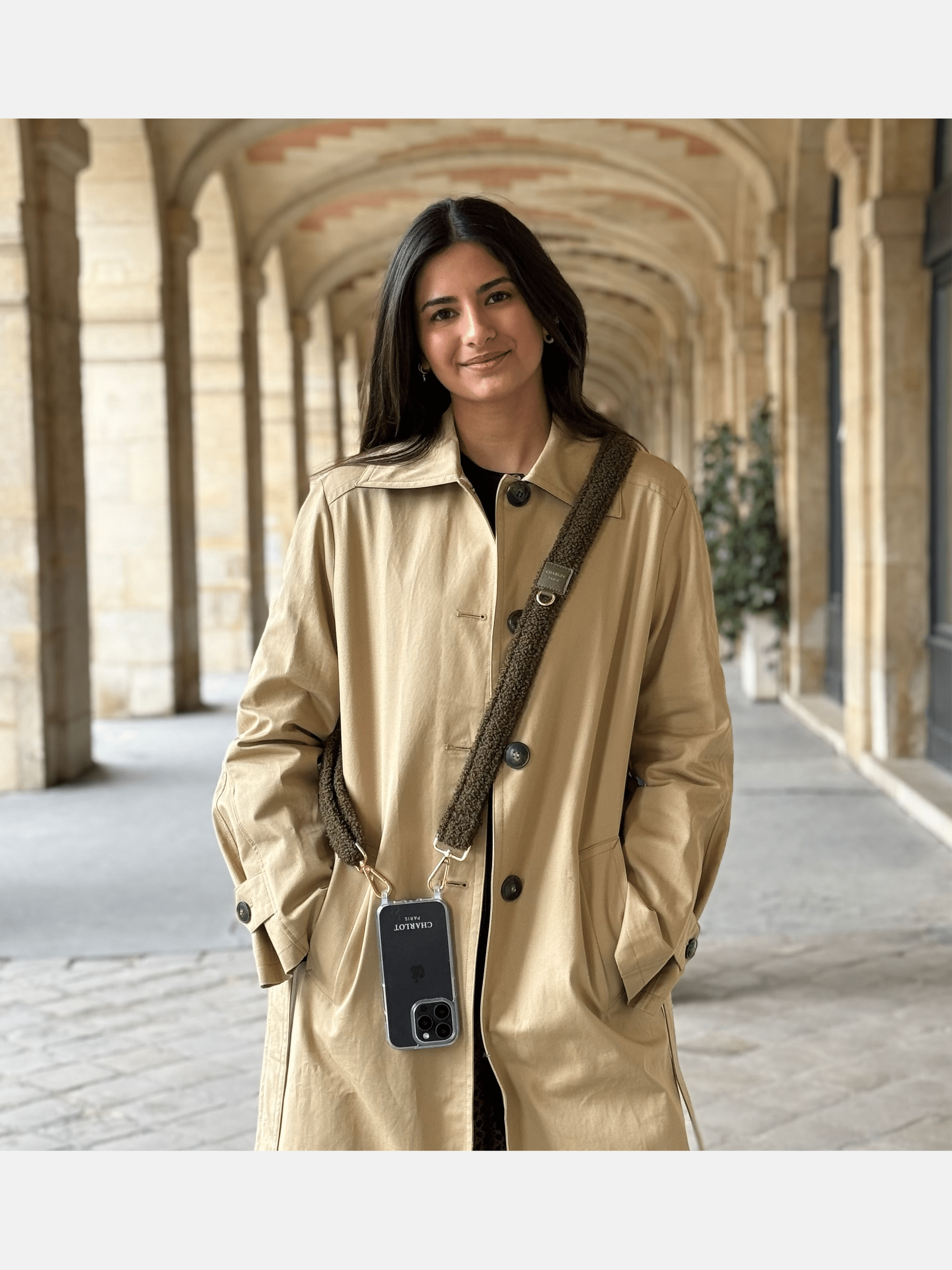 Coque Clear + Teddy Kaki