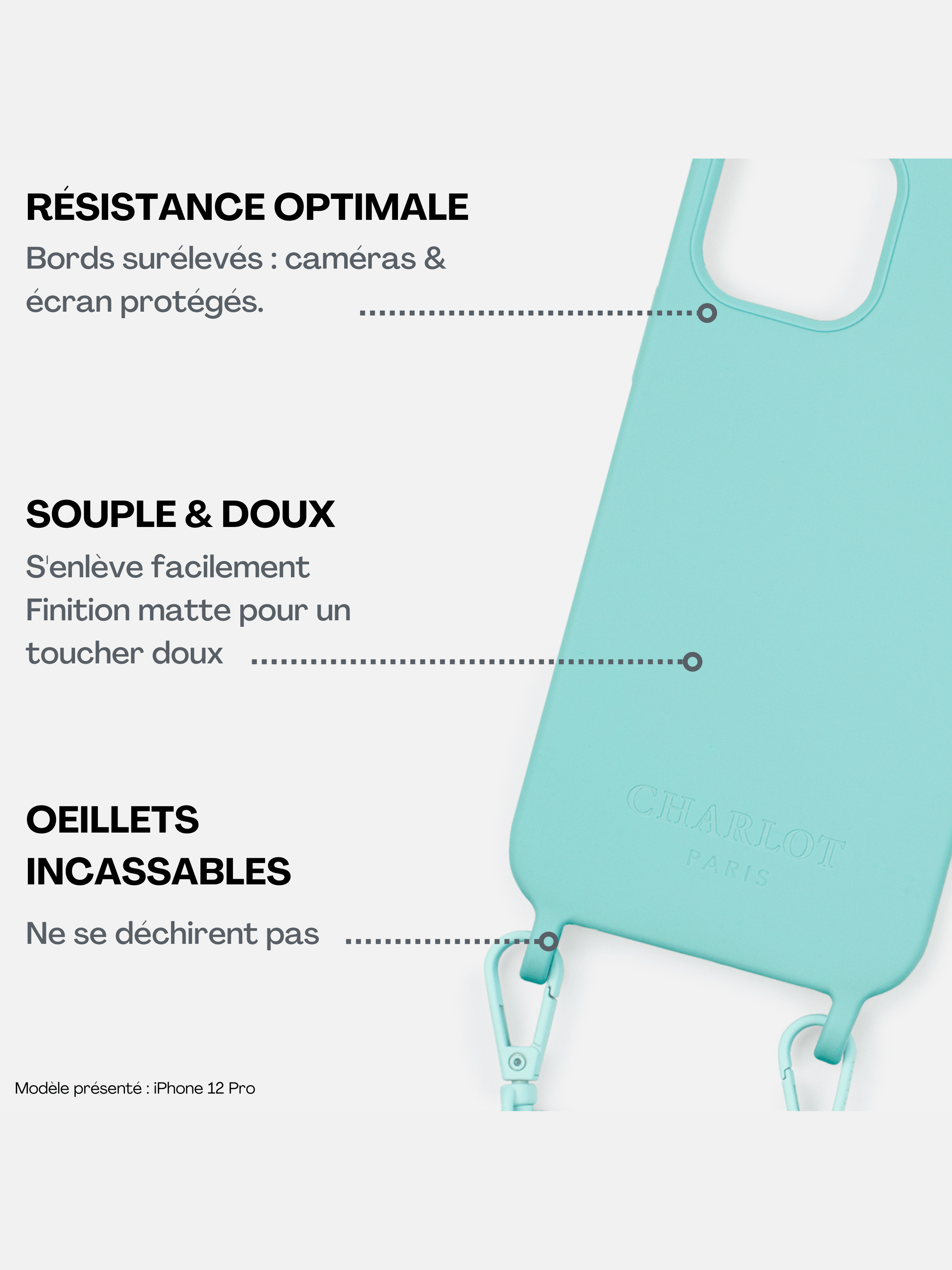Coque silicone Mint