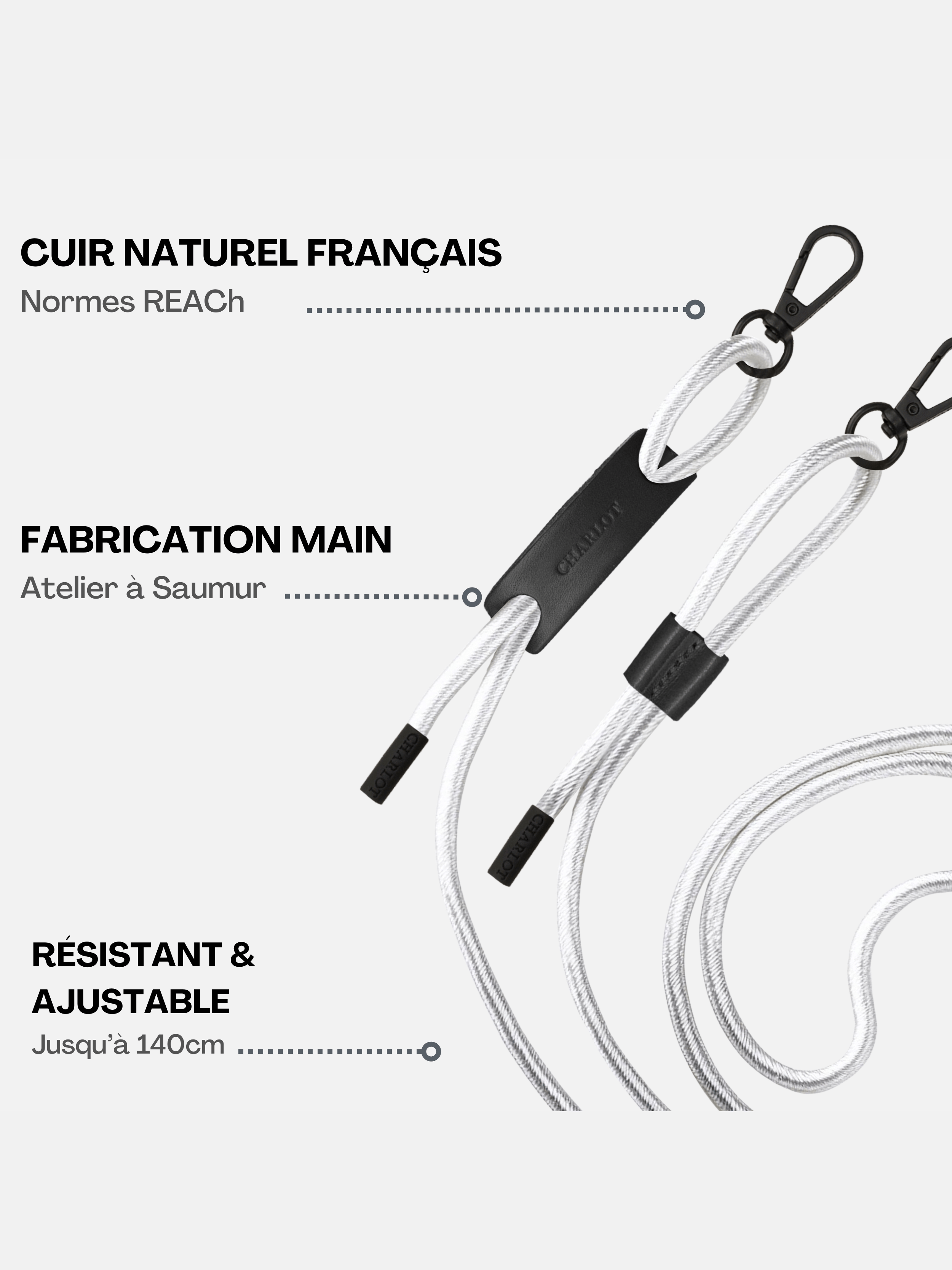 Custodia blu navy + pelle cromata Noga