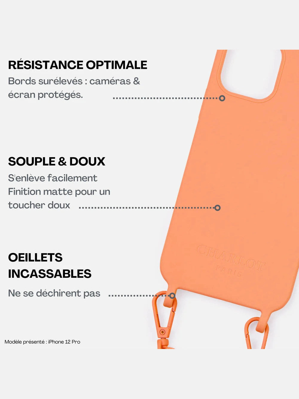 Coque Burning Sand + Noga Cuir Ginger