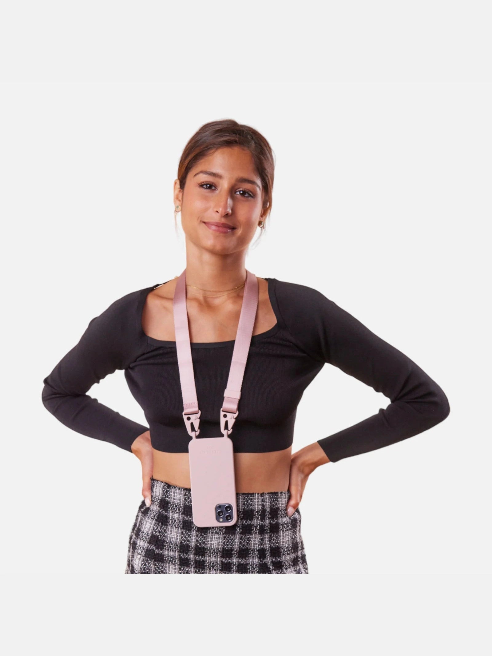 Cinturino rosa cipria