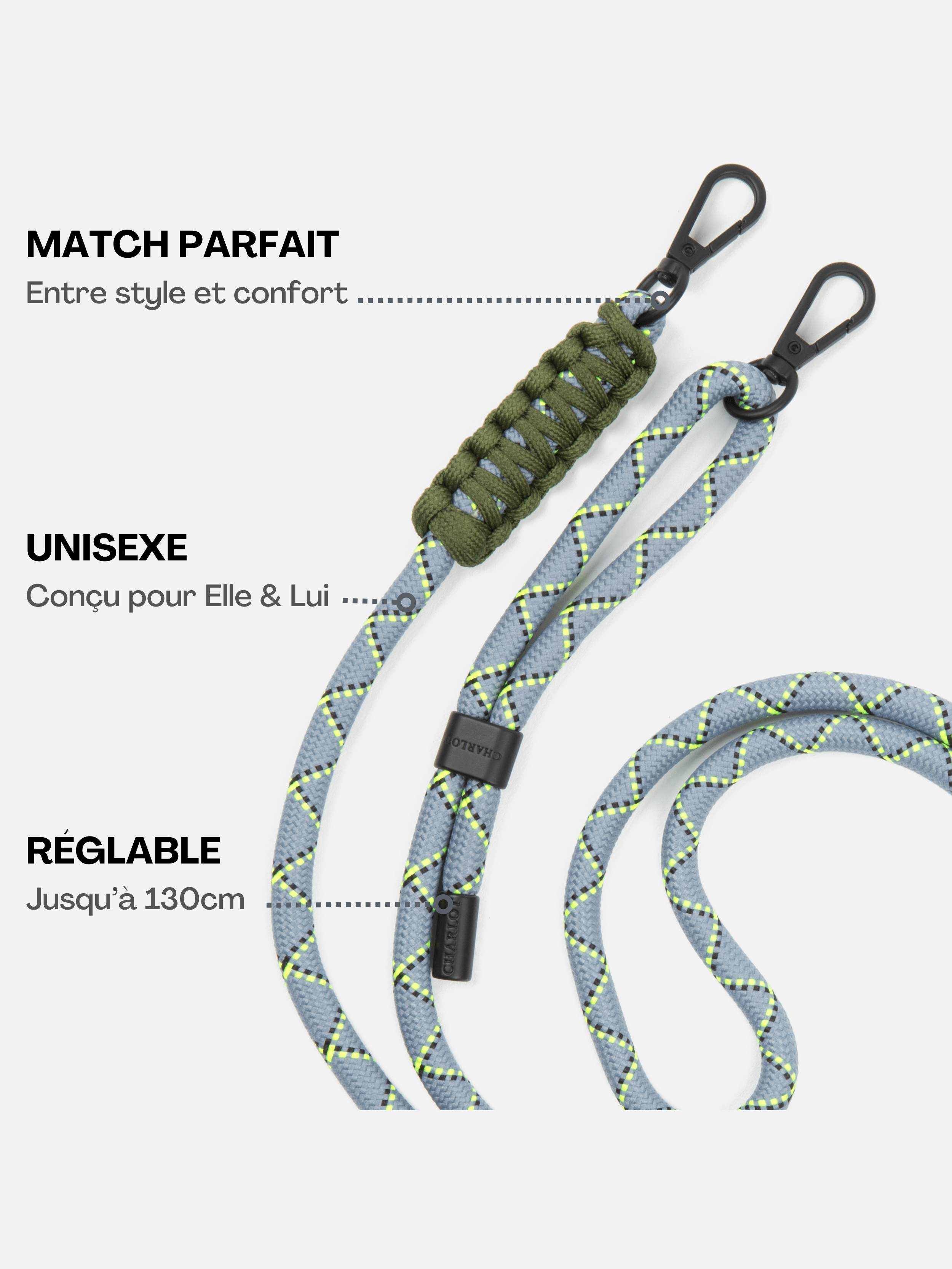 Black Case + Elie Trek Cord