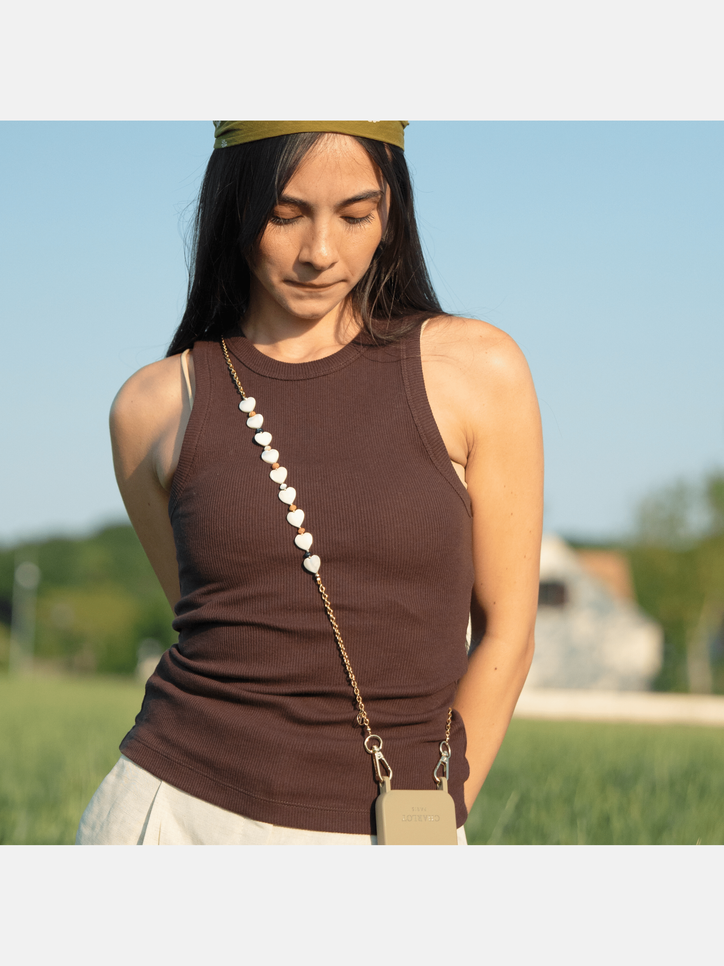 Custodia trasparente - Catena YAY x CHARLOT - Colora il tuo cuore