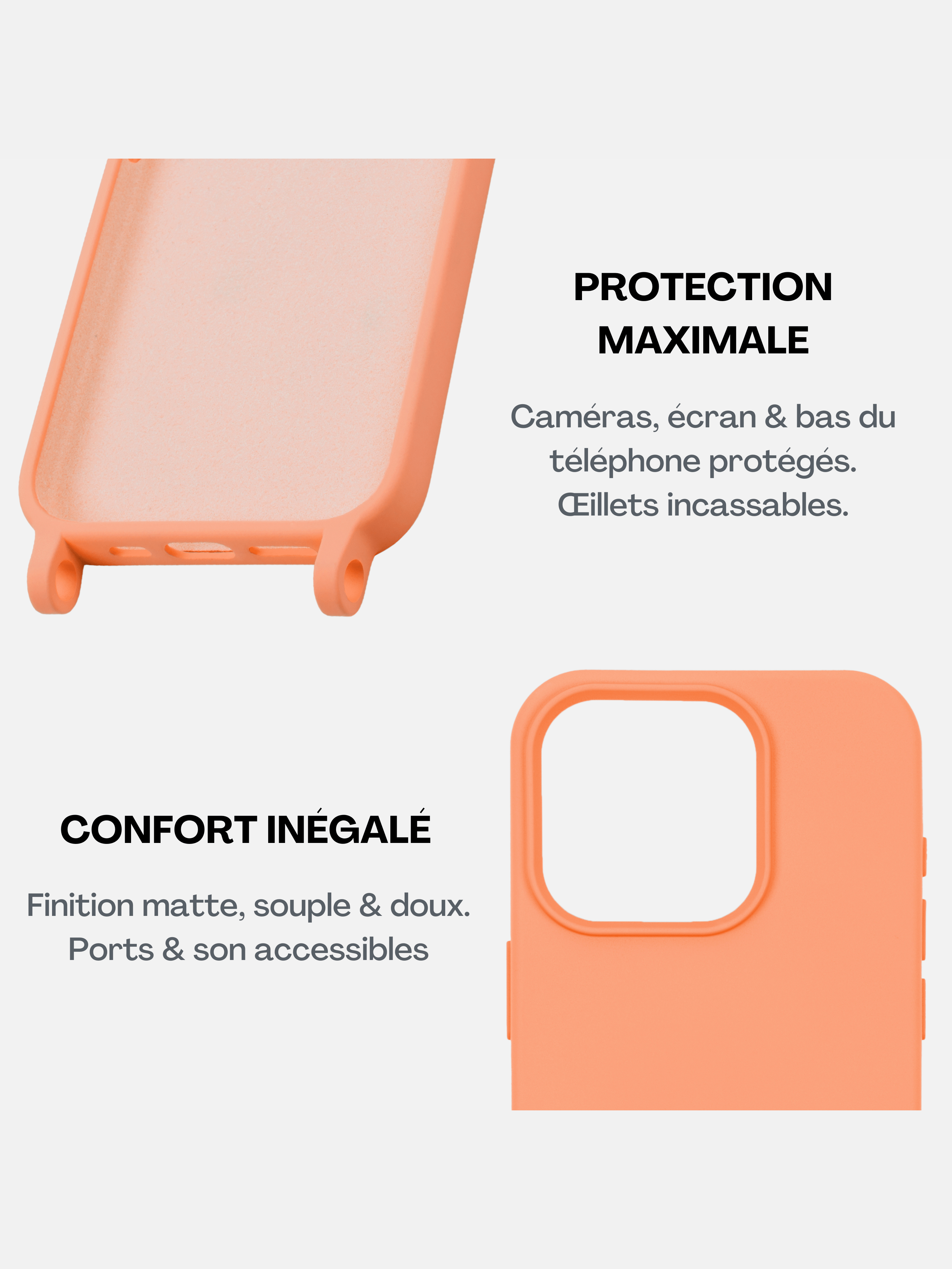 Coque + Cordon Burning Sand