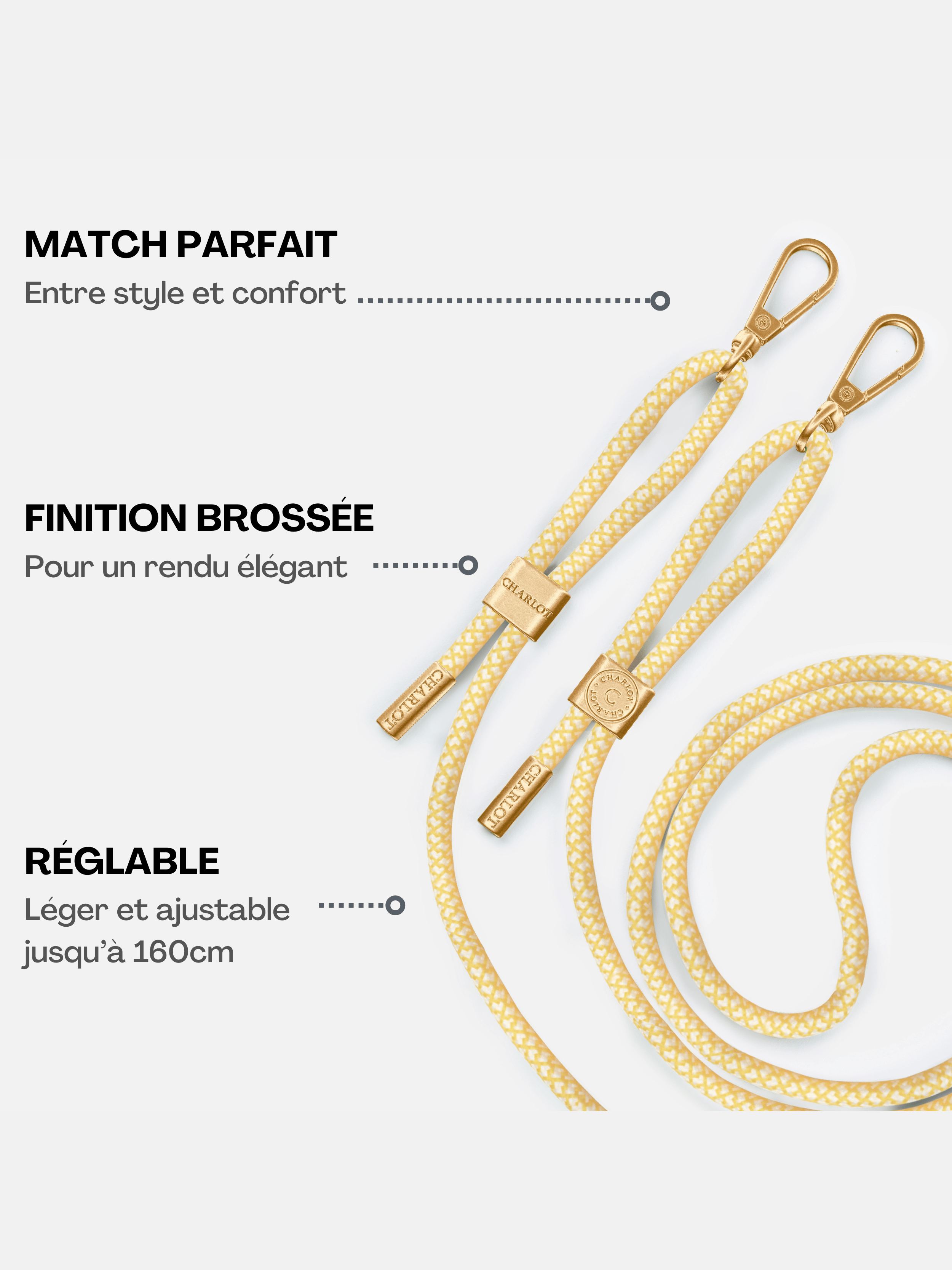 Custodia color tortora + cordino in pitone Signature