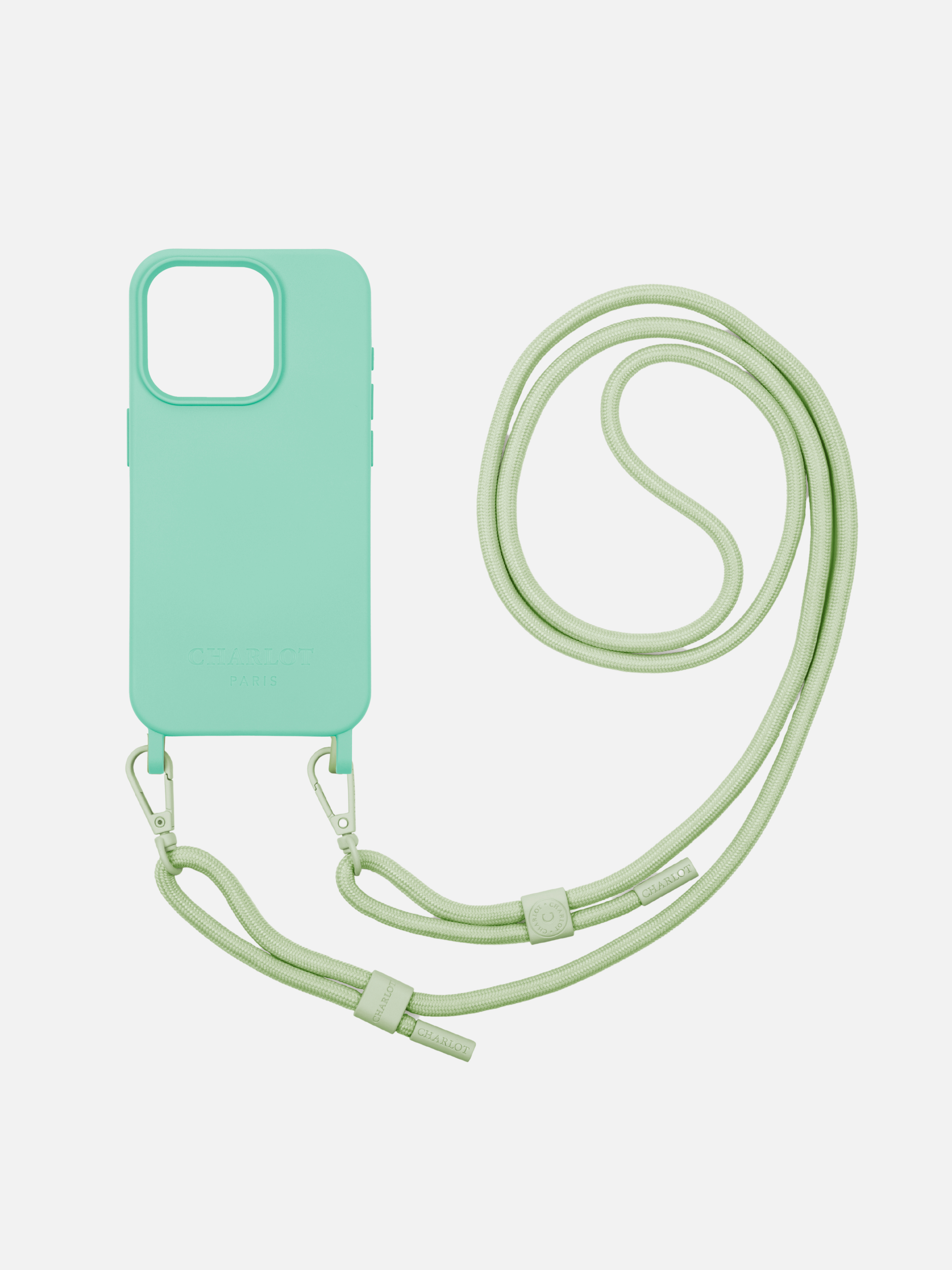 Coque Mint + Cordon Sauge