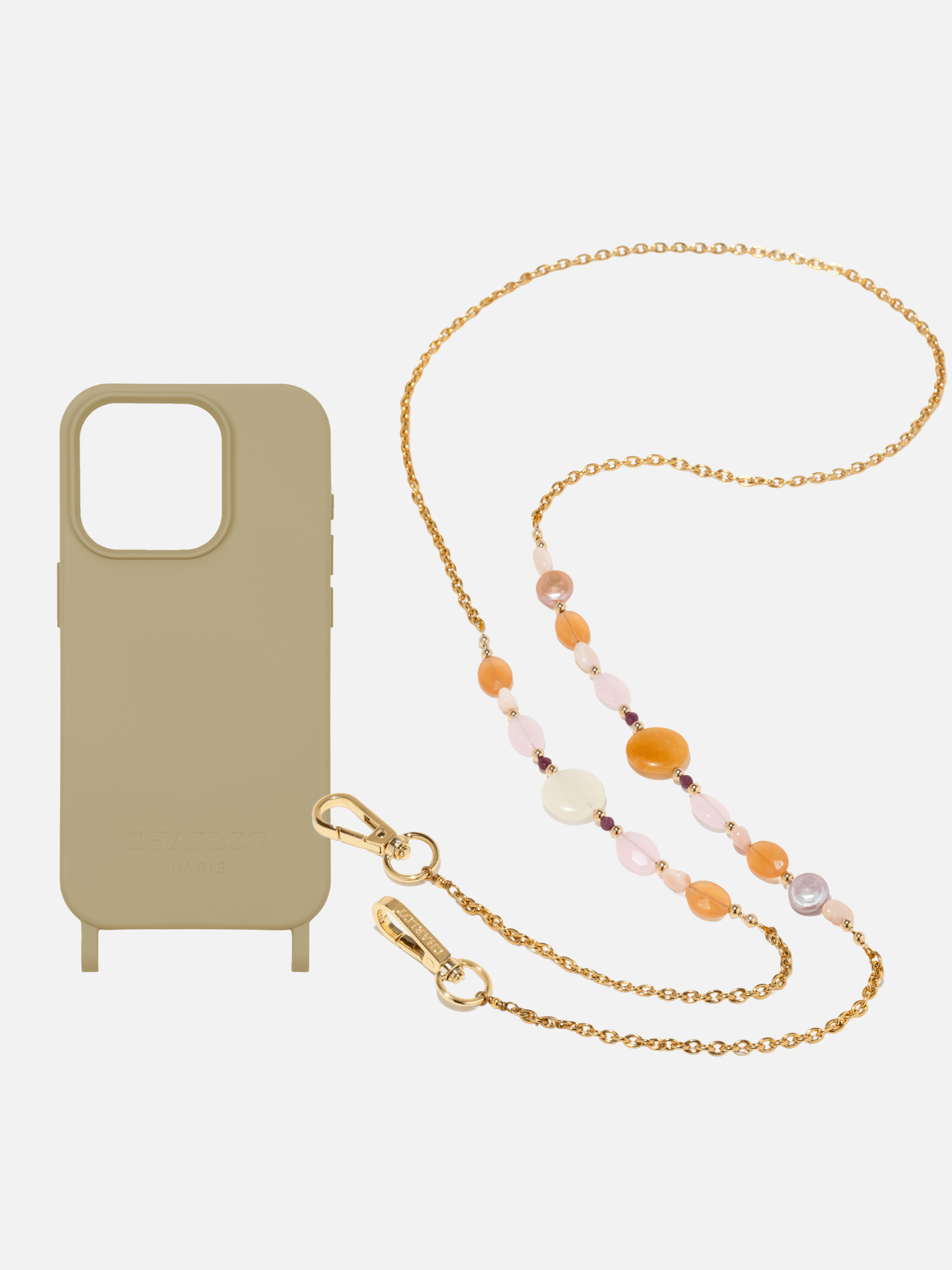 Coque Taupe - Chaîne YAY x CHARLOT - Amarena