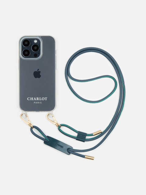 Coque Clear + Noga Cuir Boréal
