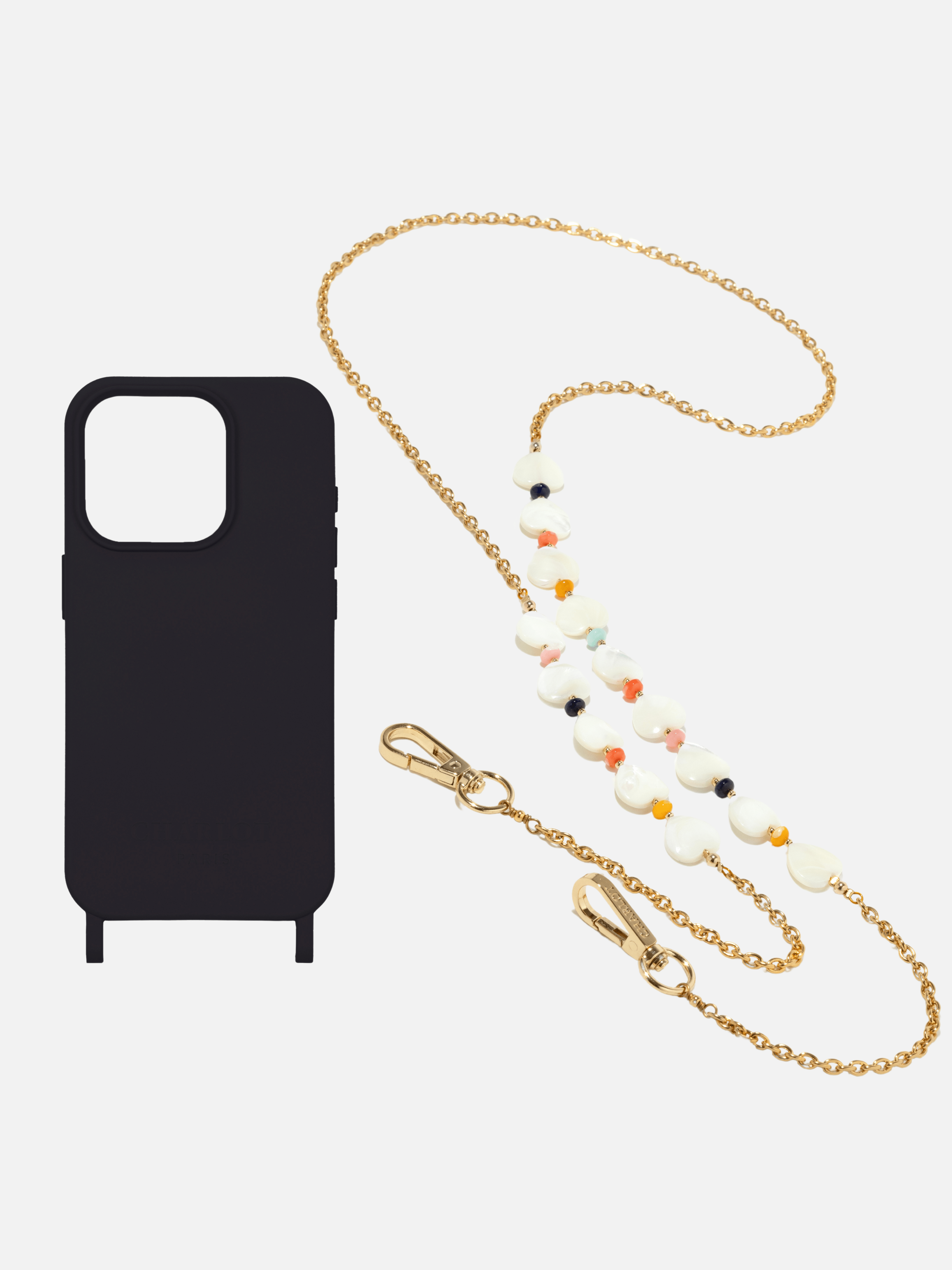 Coque Noir - Chaîne YAY x CHARLOT - Couleur sur ton cœur