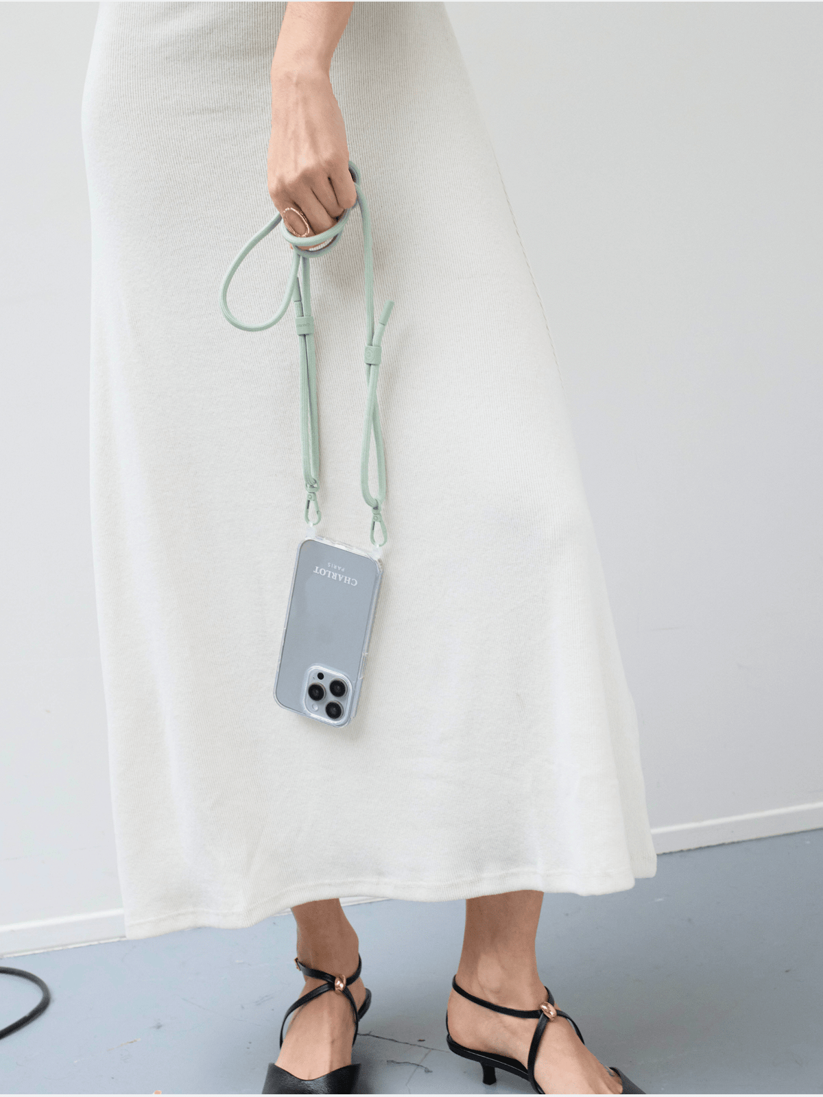 Sage Detachable Phone Strap
