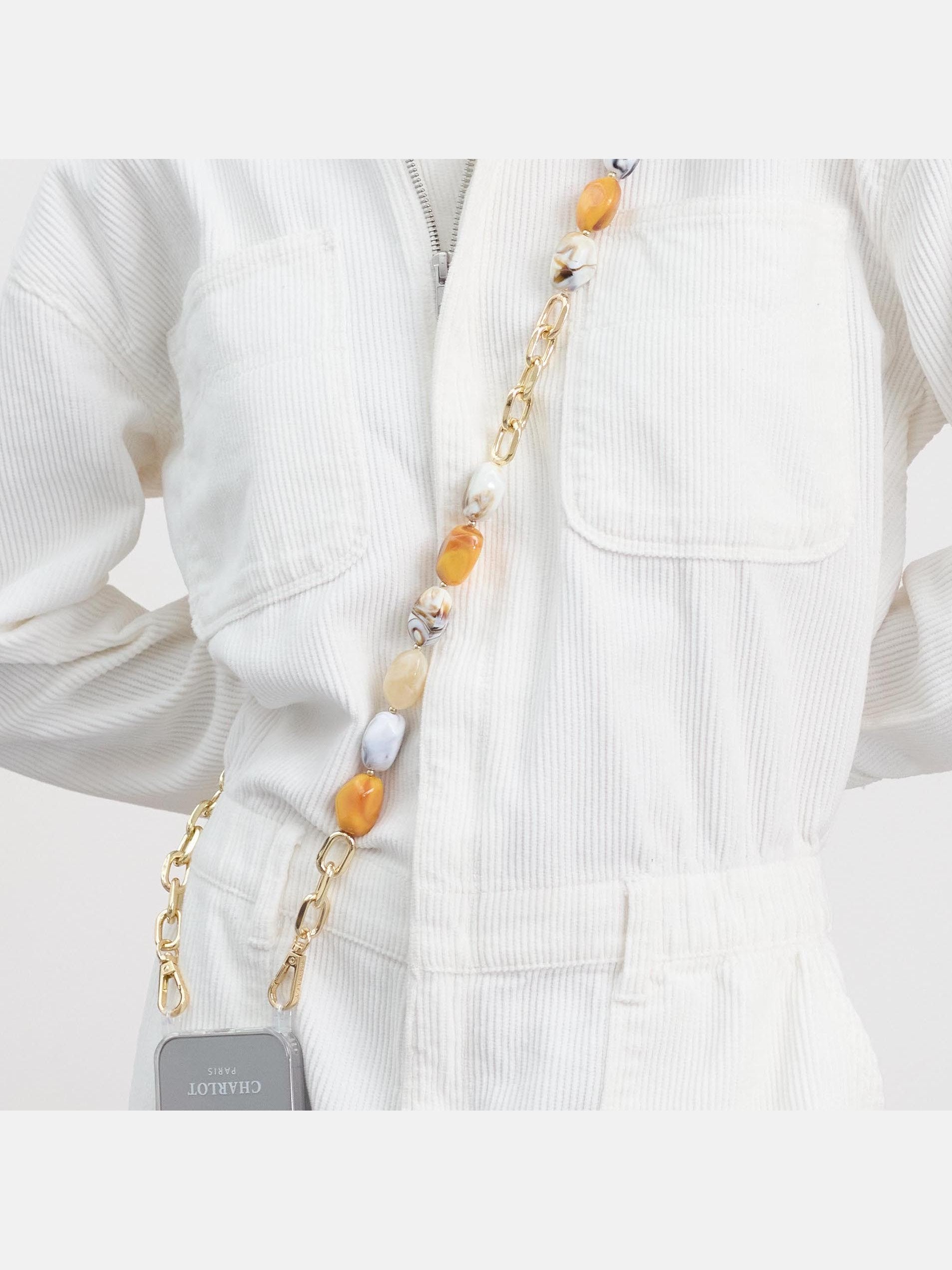 Clear Case + Ava Dune Chain