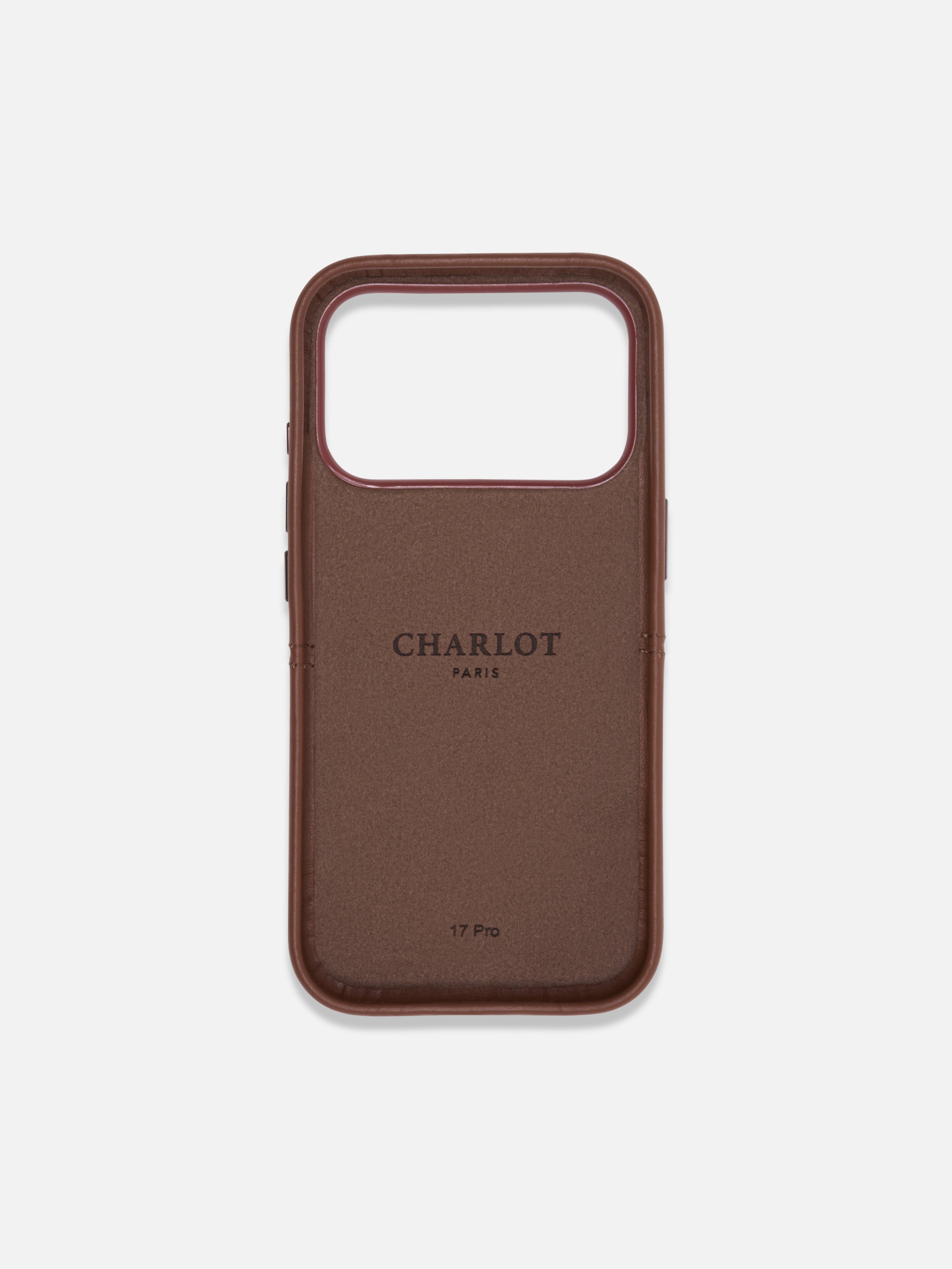 Coque Cuir Magsafe Chocolat