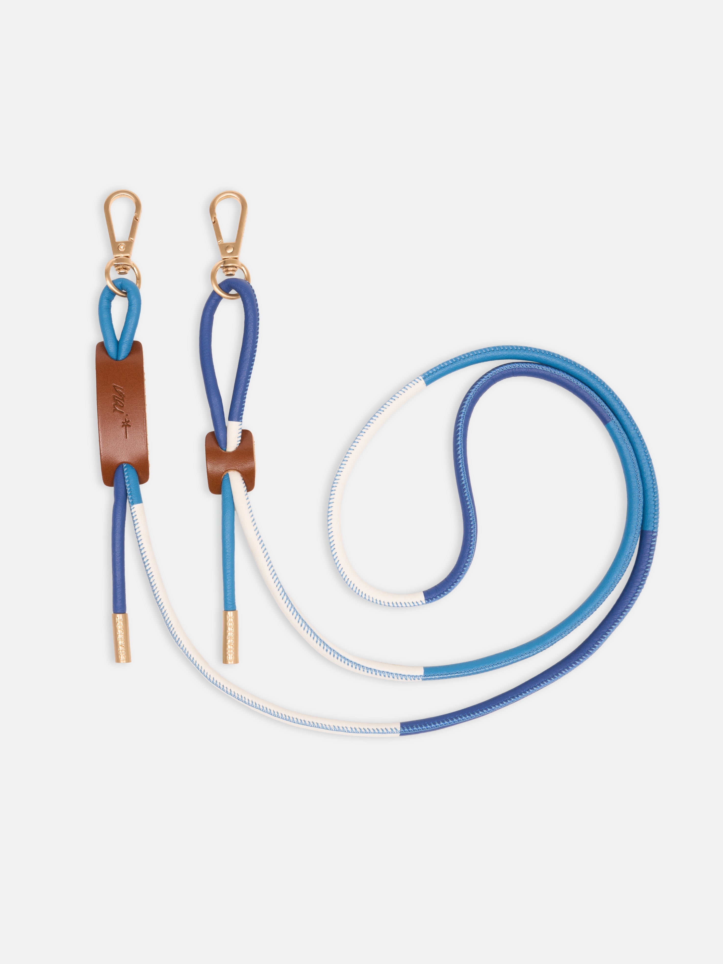 Cordon Noga VRAI x CHARLOT - Cuir Mykonos