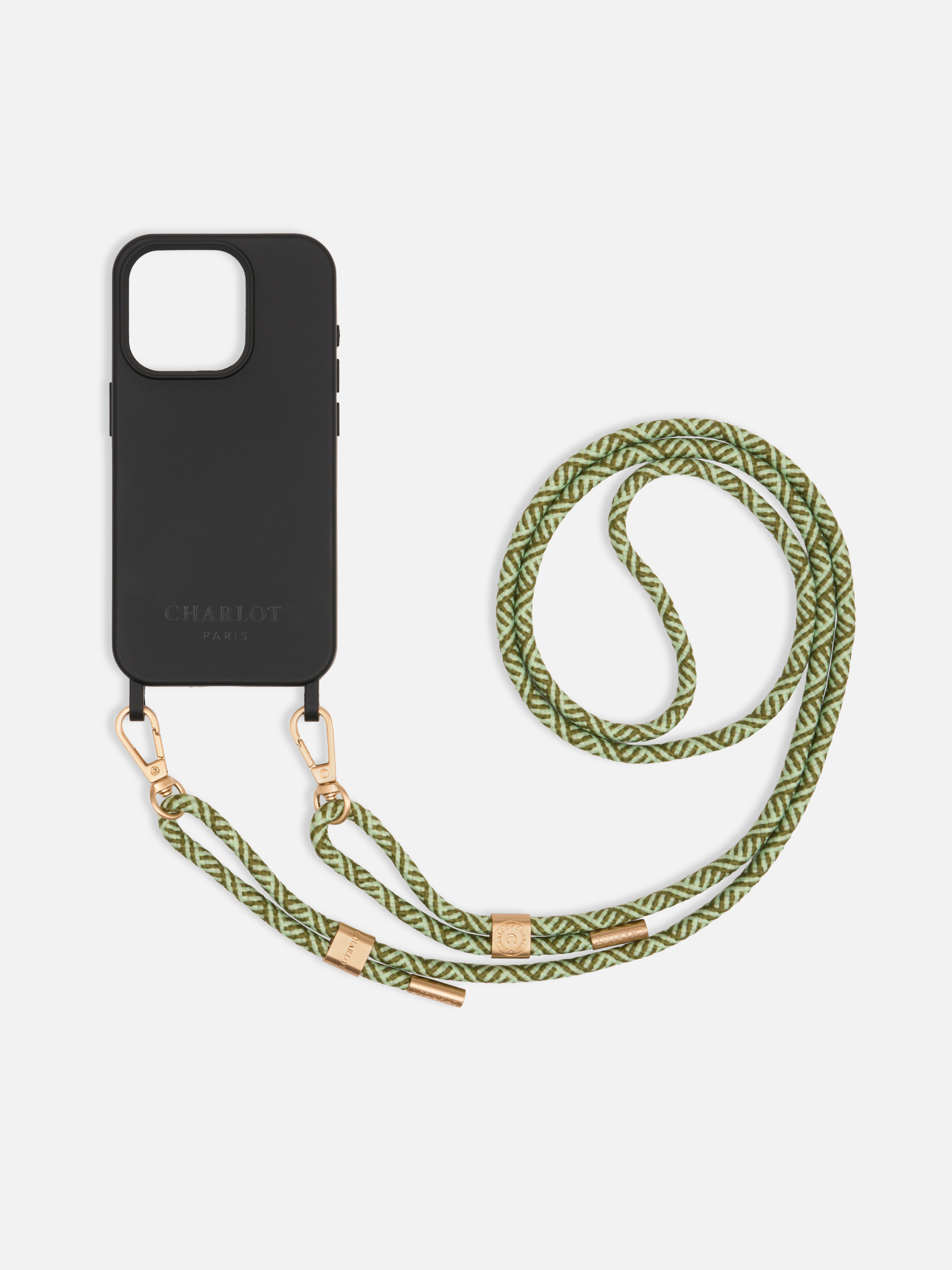 Detachable Olive Signature Lanyard