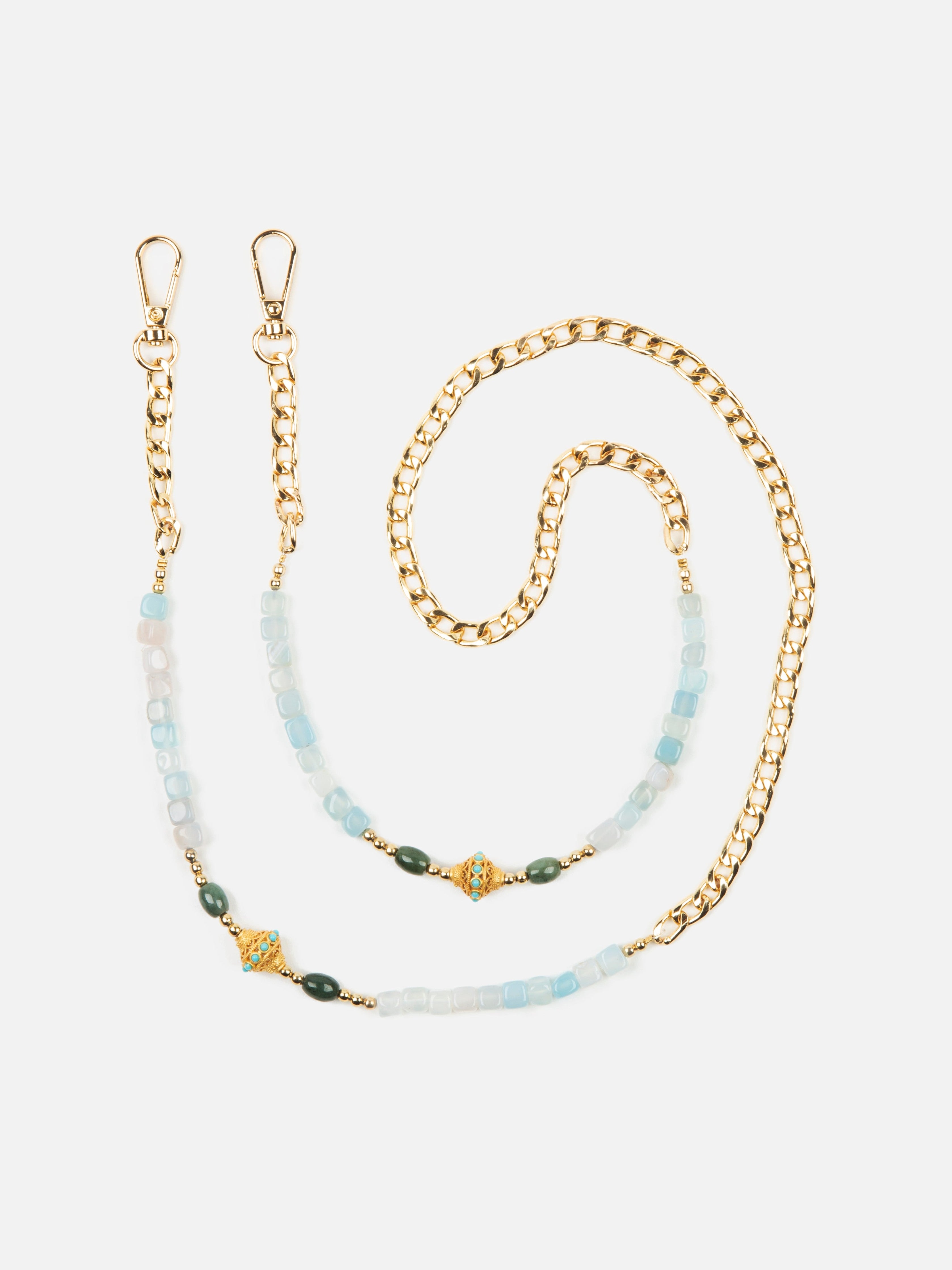 Juhu Aqua Necklace Chain