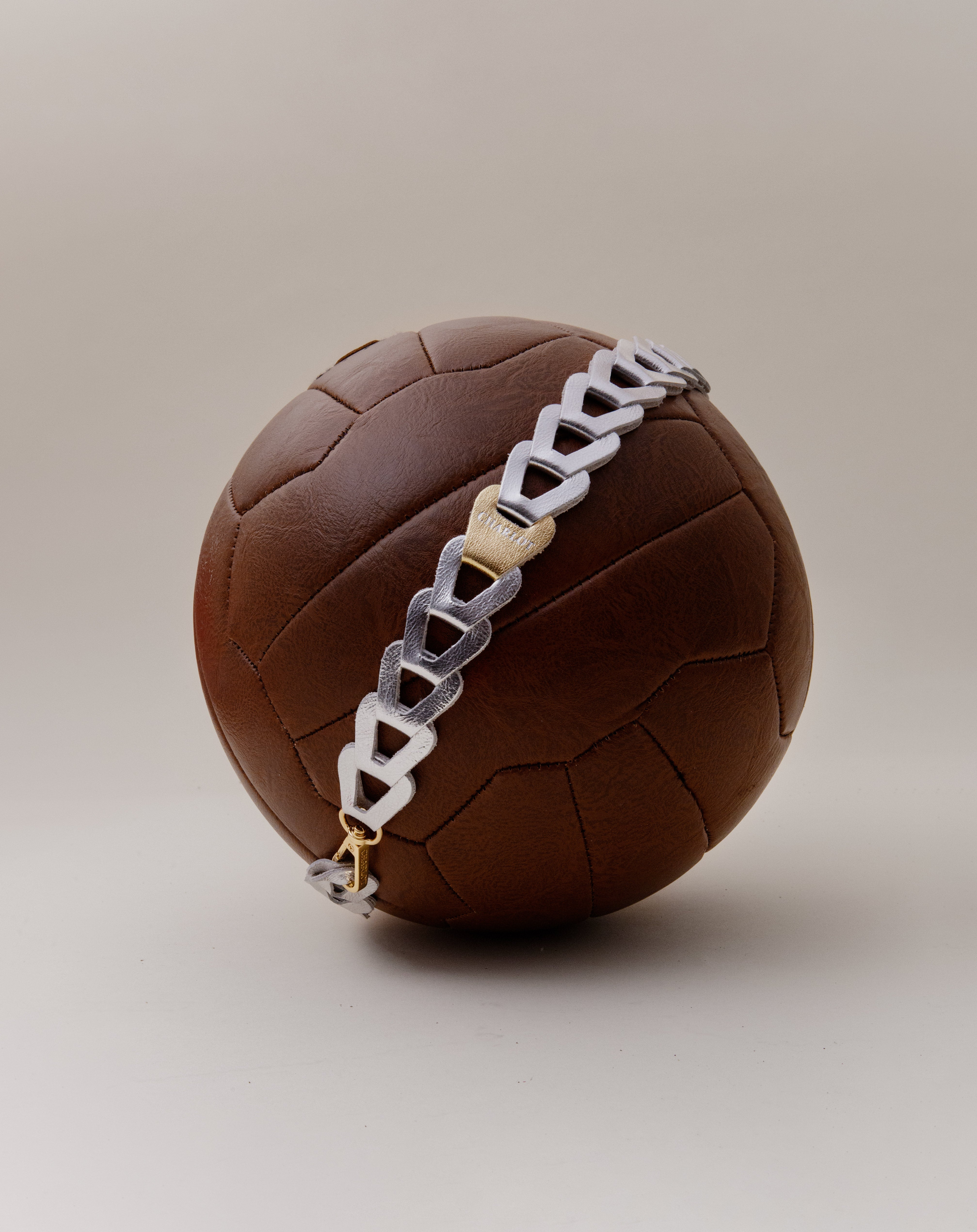 Bandoulières Mel Cuir Irisé Long