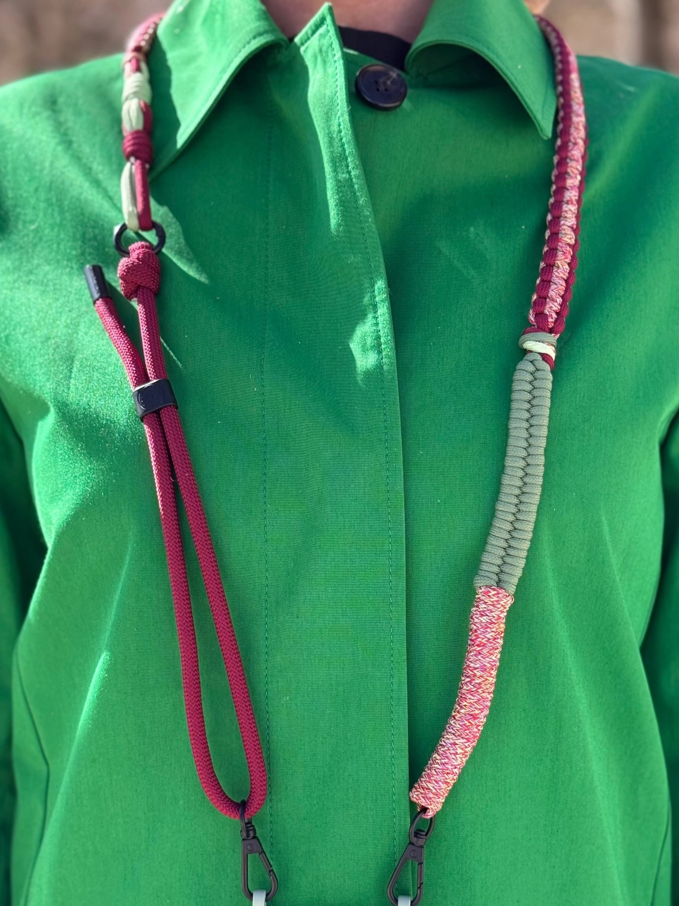 Twist Cherry Shoulder Strap