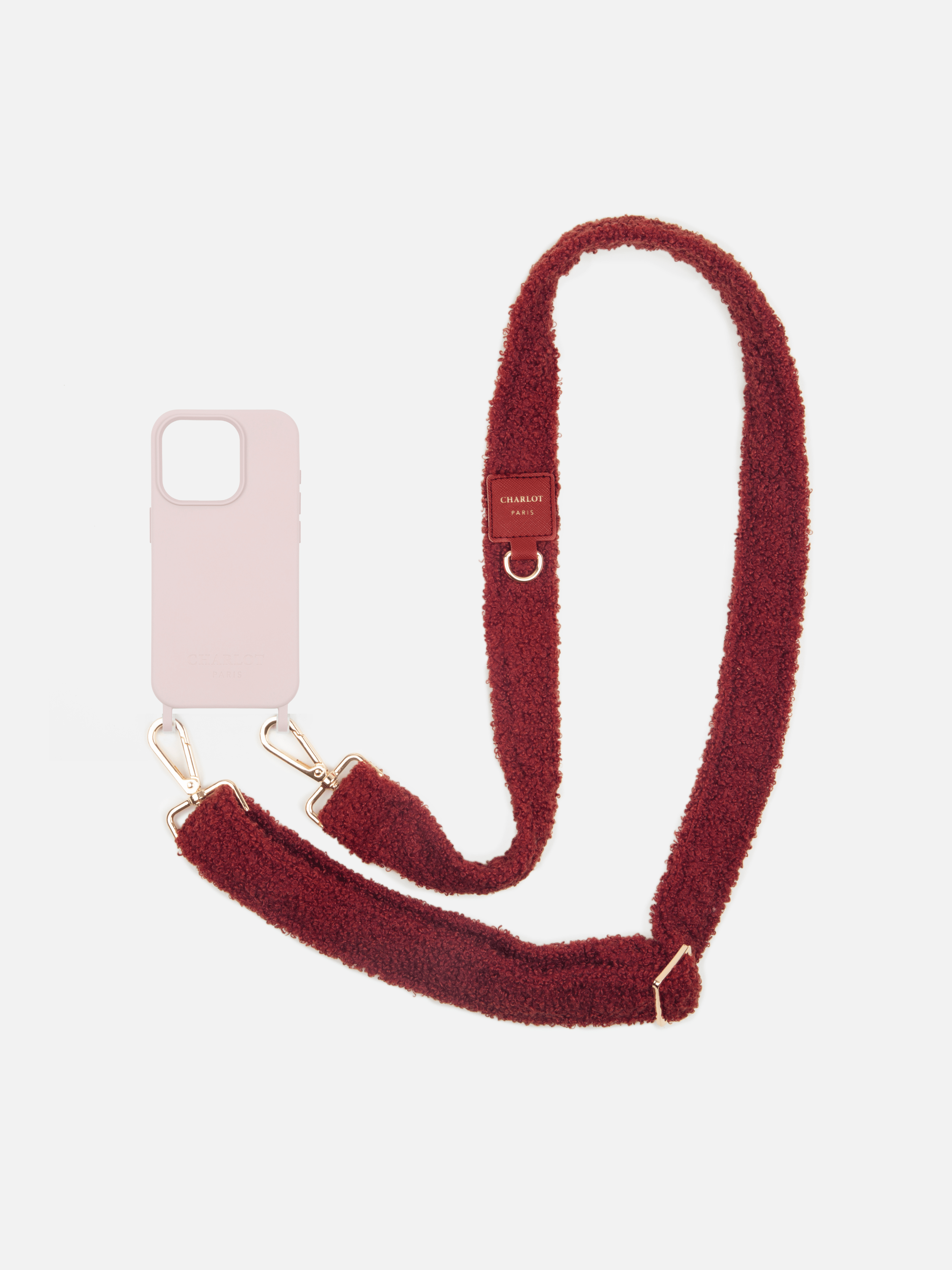 Coque Powder Pink + Teddy Cherry