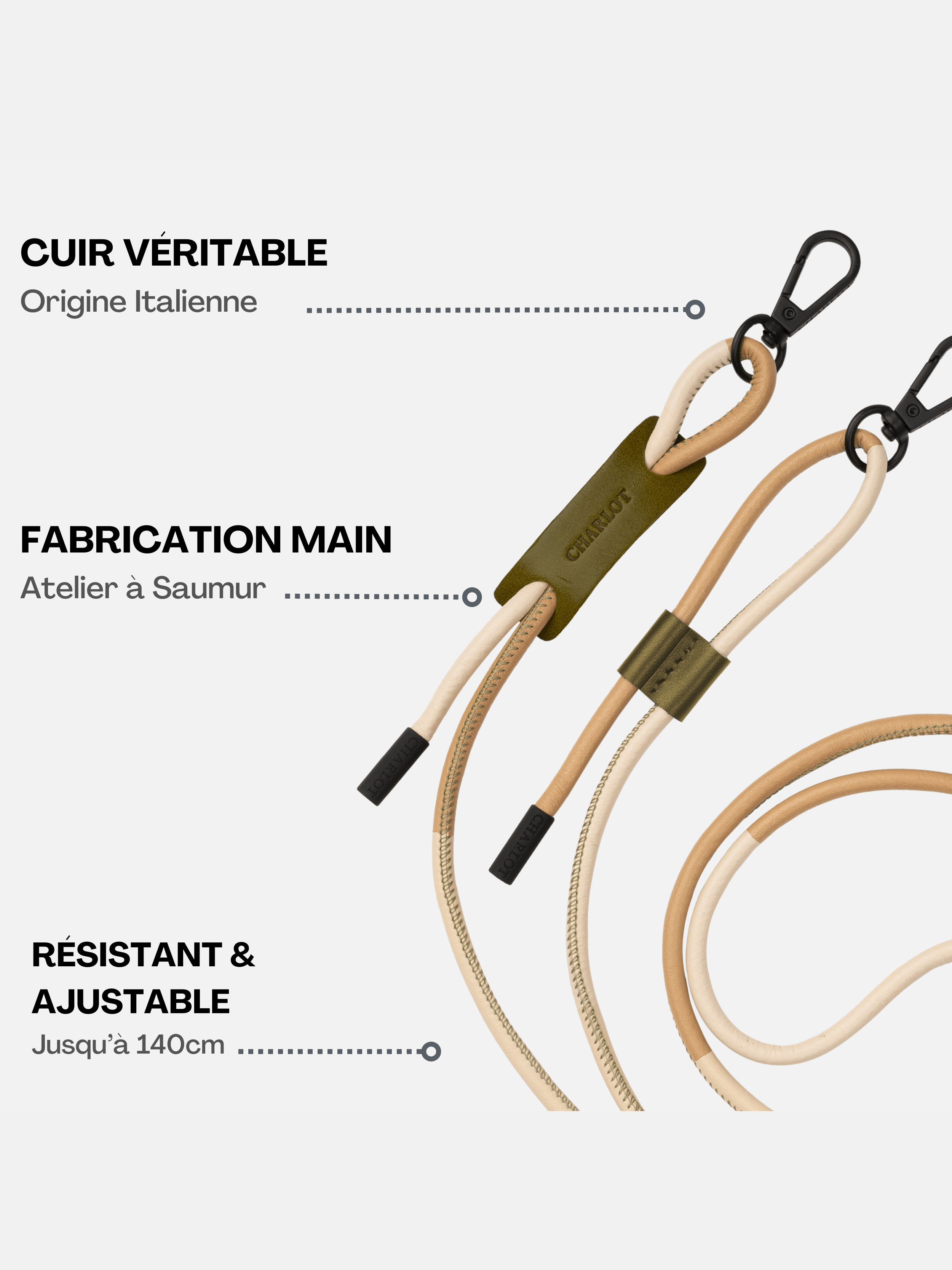 Sage Shell + Noga Sand Leather