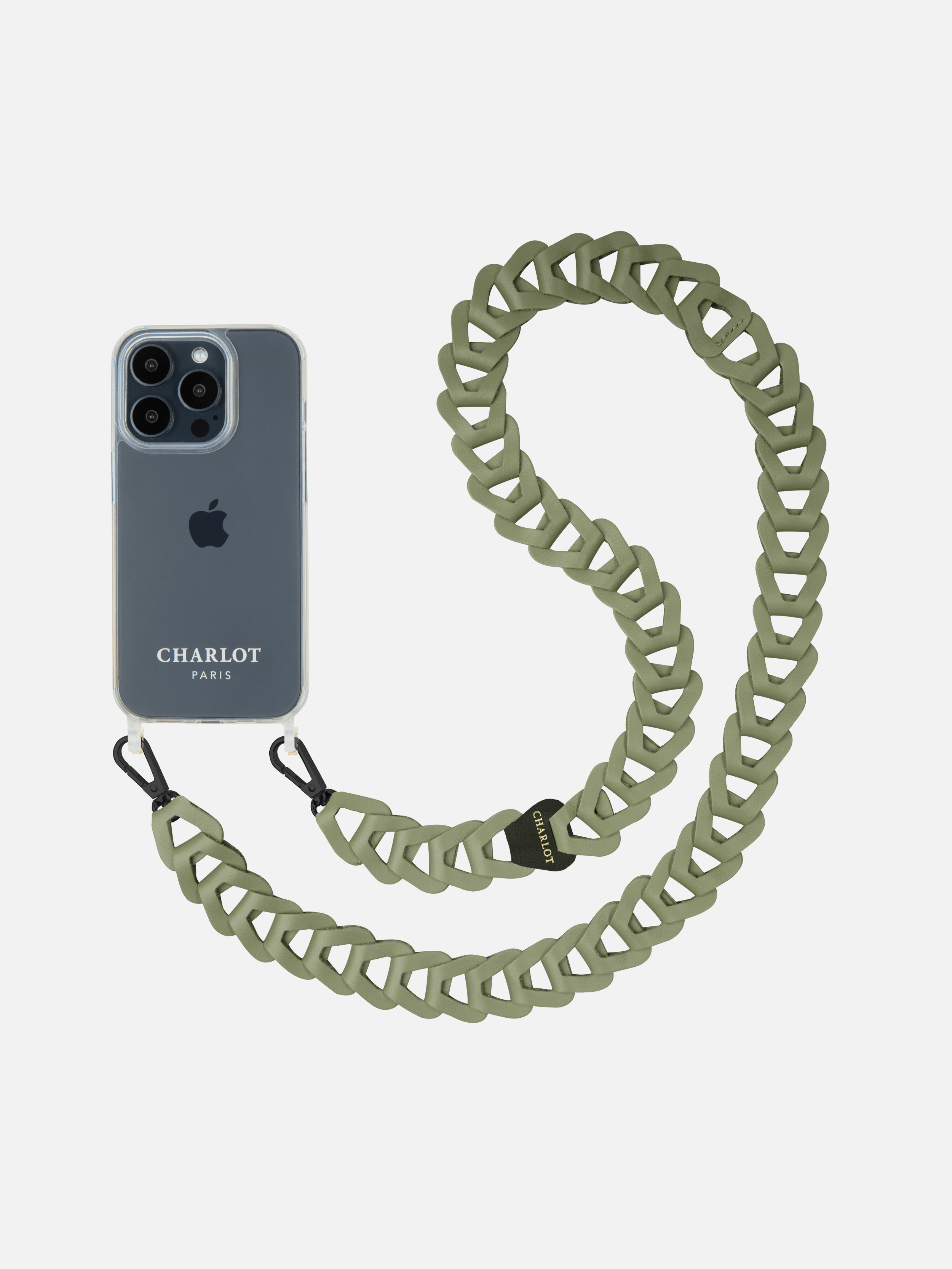 Coque Clear + Mel Cuir Long Sauge