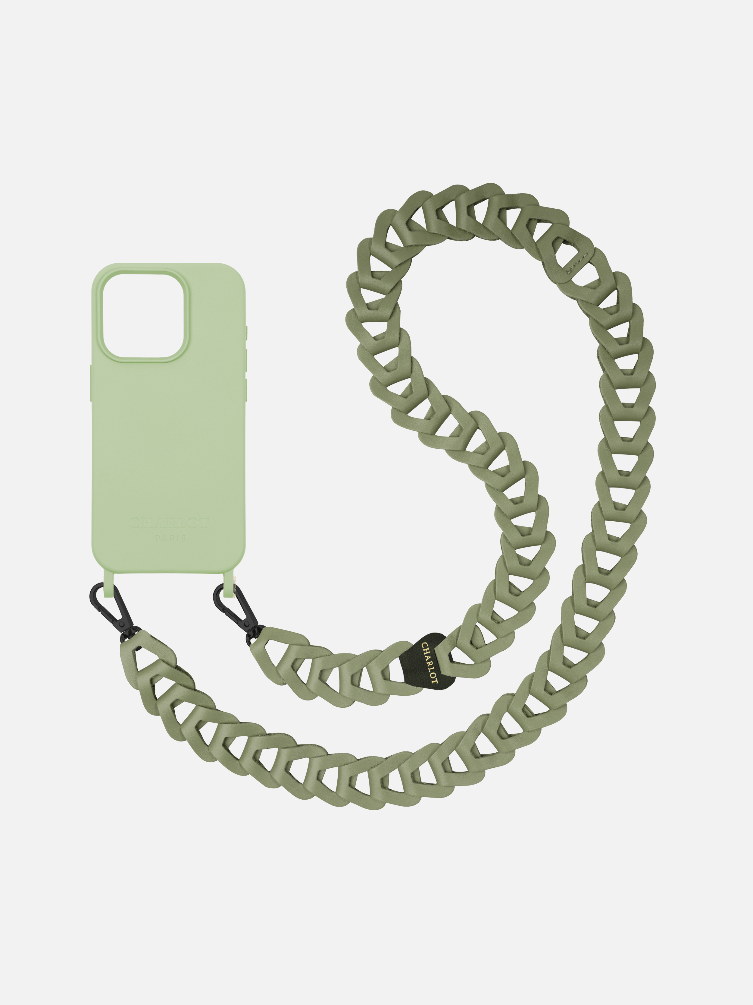 Coque Sauge + Mel Cuir Long Sauge