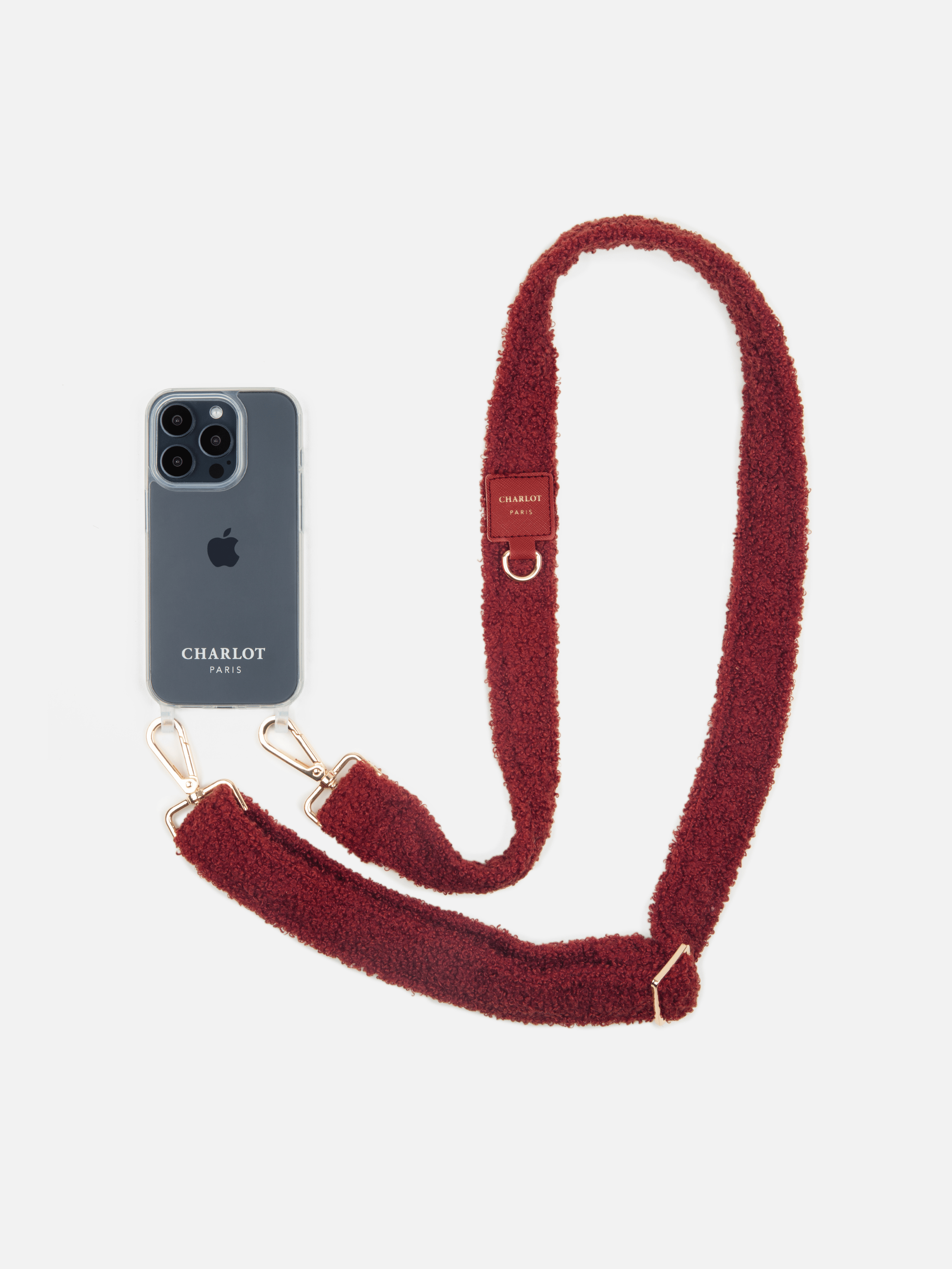 Coque Clear + Teddy Cherry