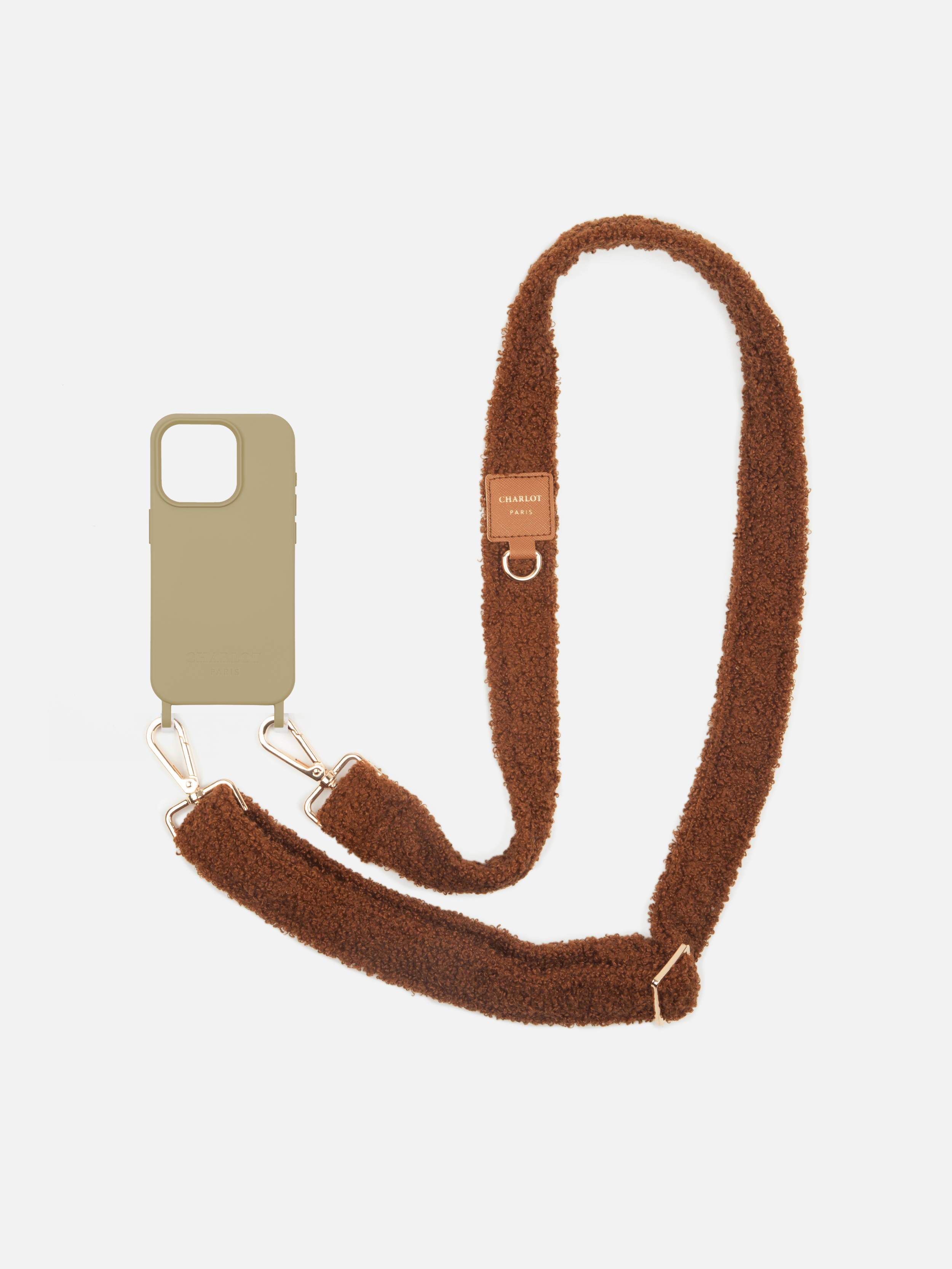Coque Taupe + Teddy Chocolat