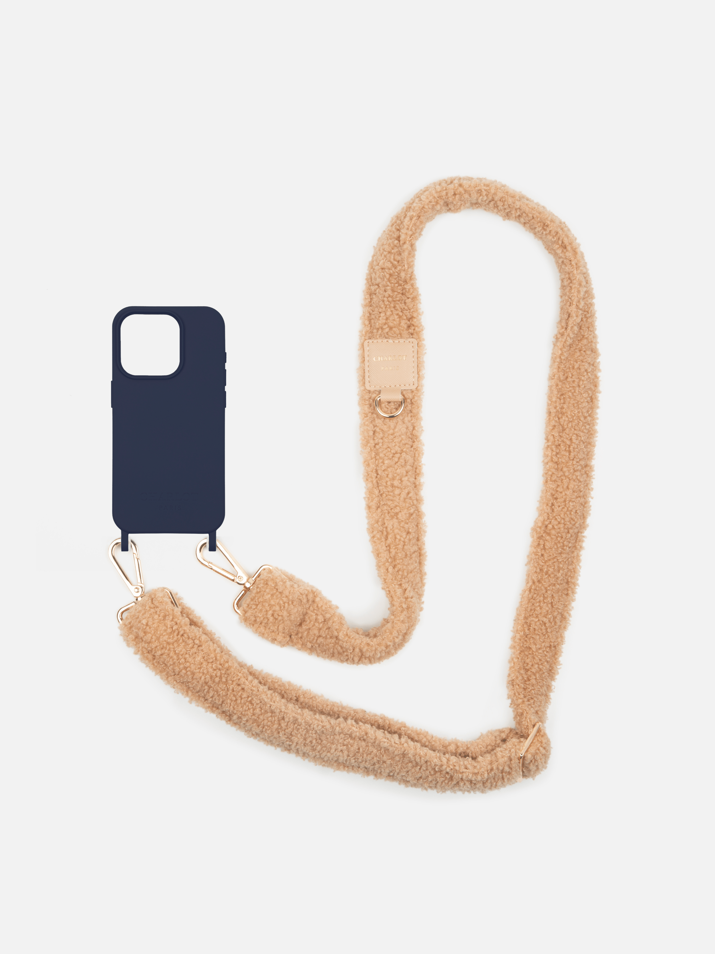 Coque Navy Blue + Teddy Beige