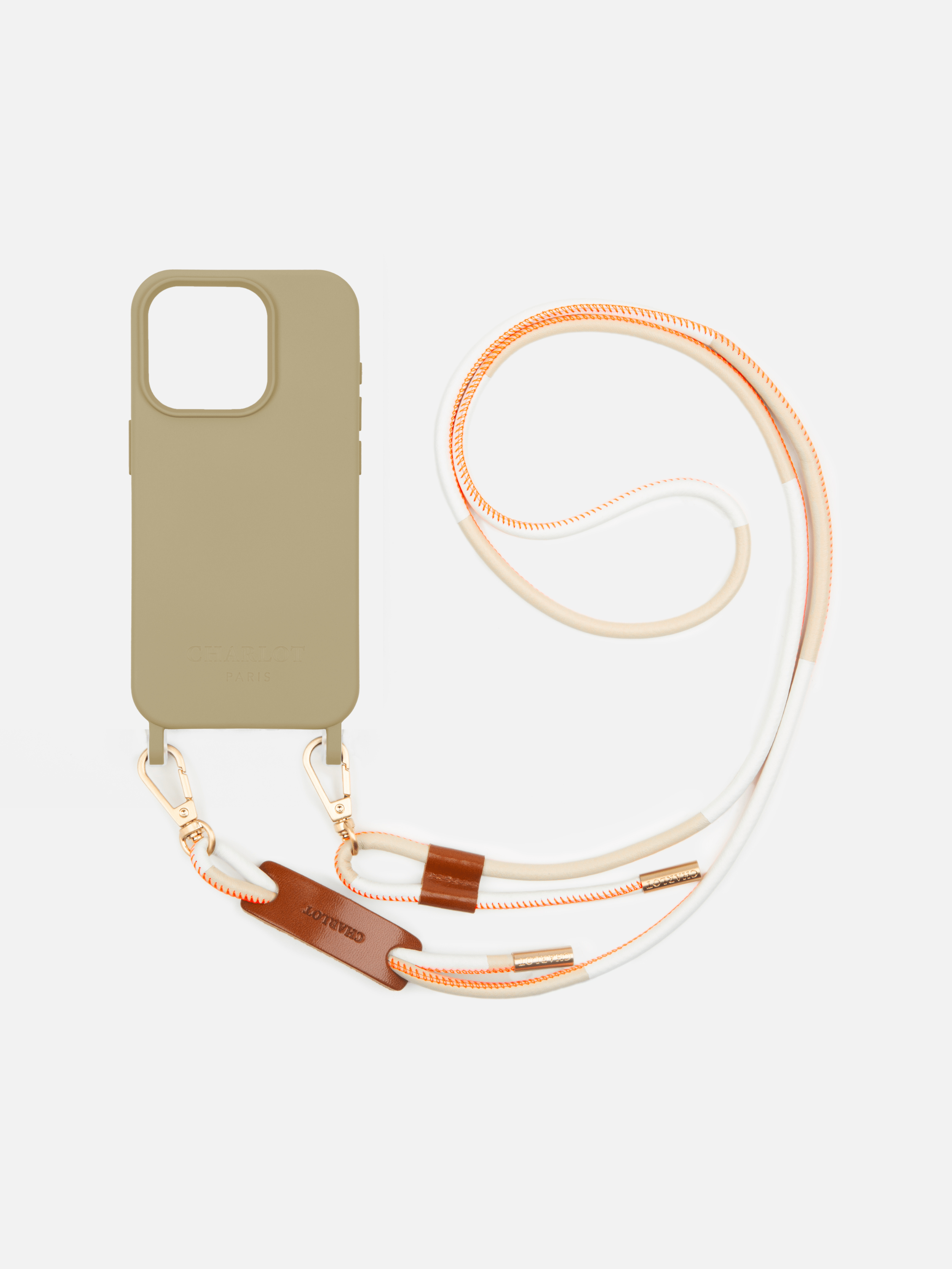 Coque Taupe + Noga Cuir Ginger