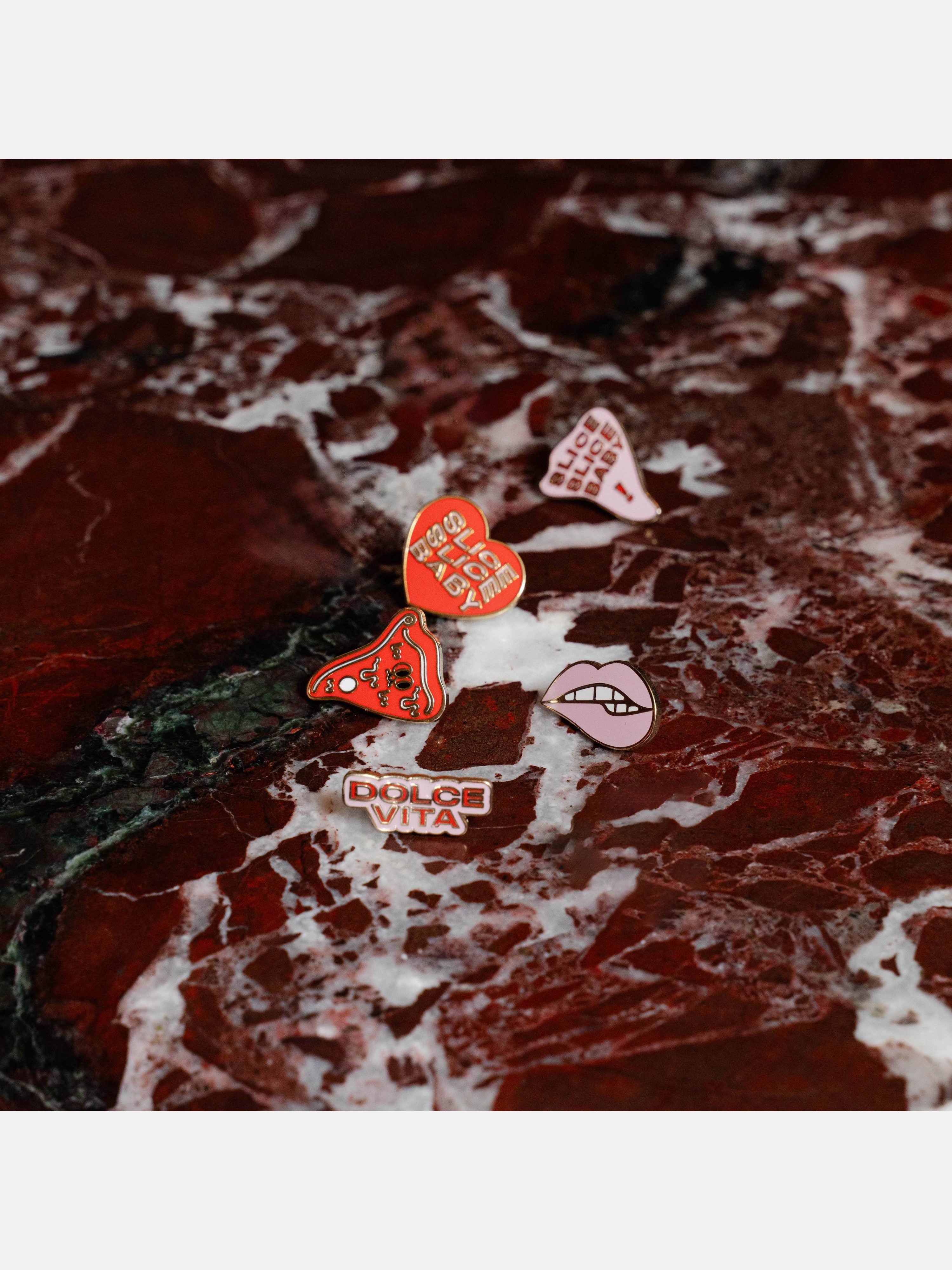 Set 5 Pin's Gruppomimo x CHARLOT