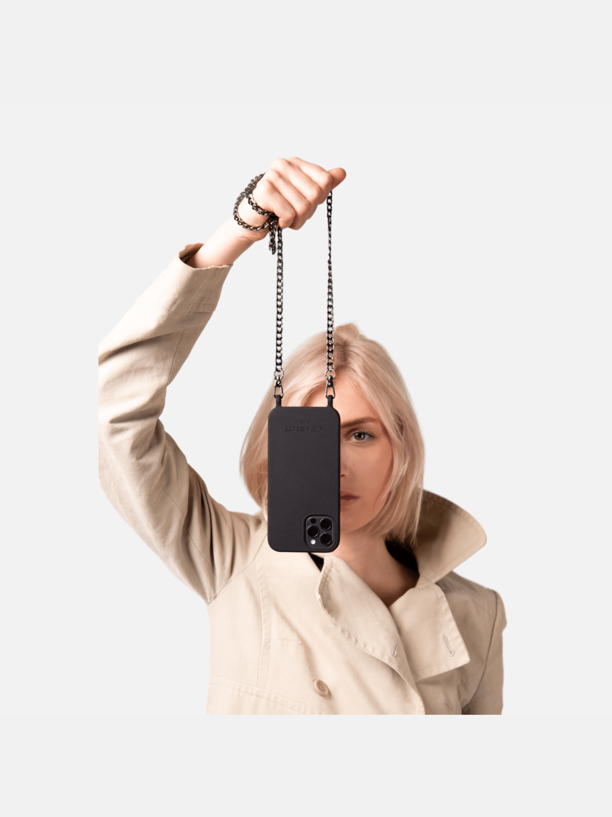 Black Shell + Black Joy Chain