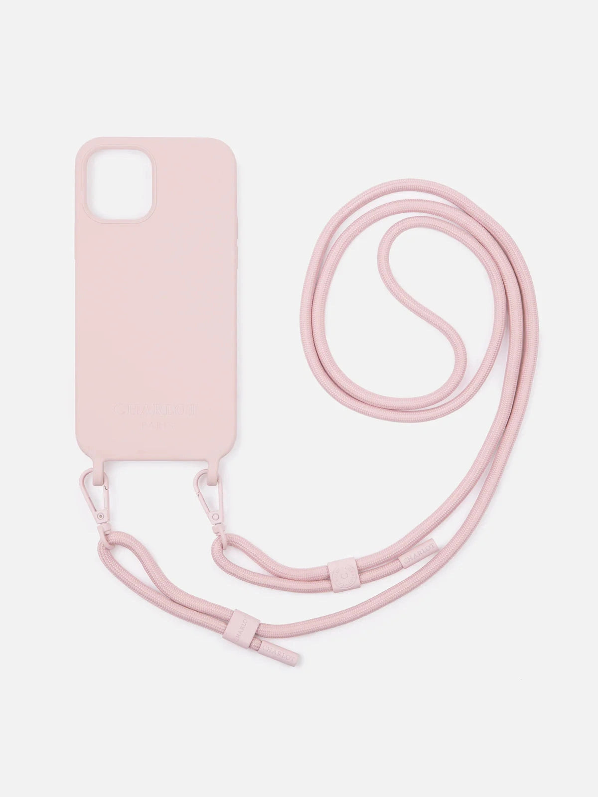 Coque + Cordon Powder Pink