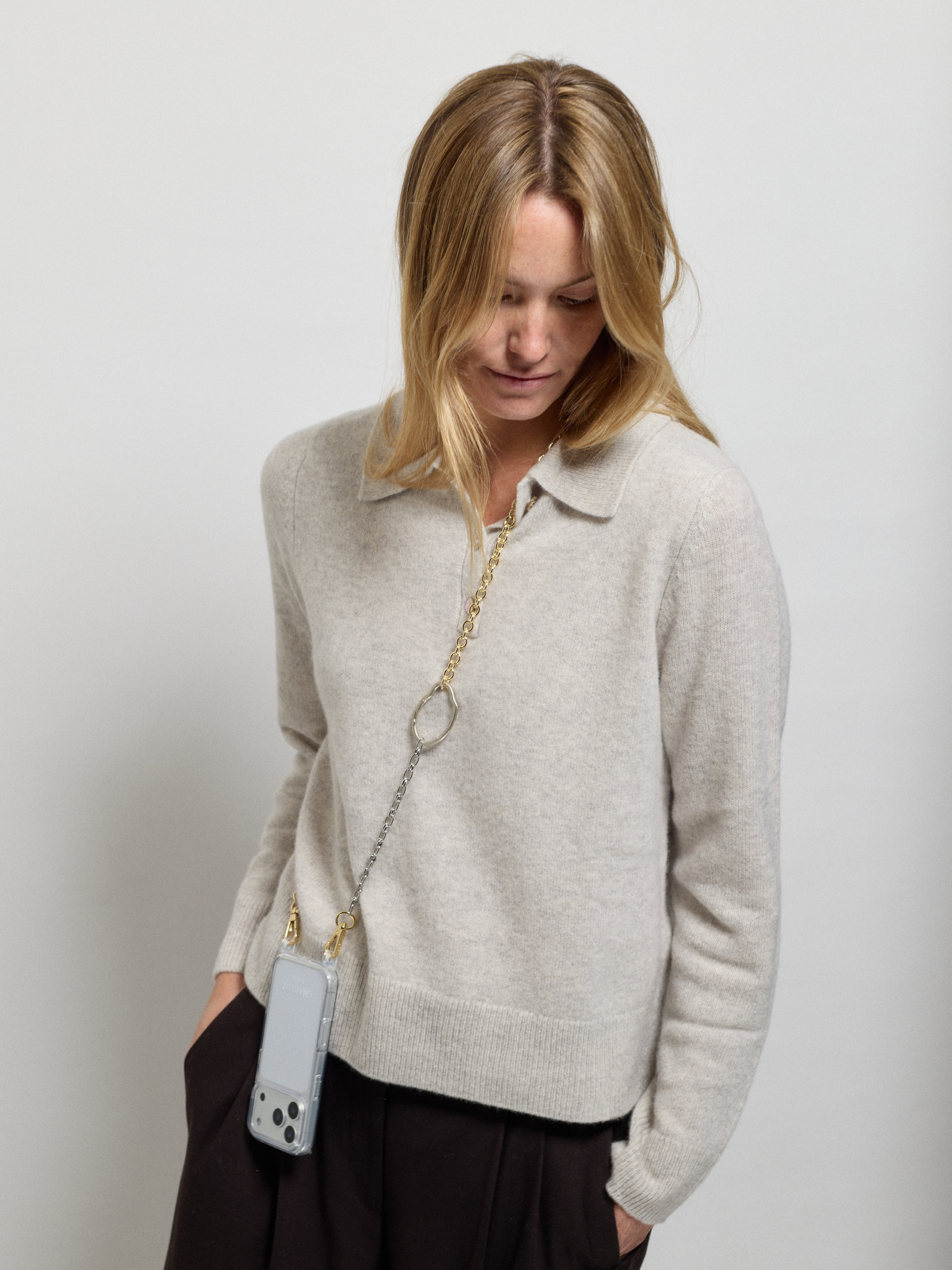 Chaîne Dalia Or / Argent