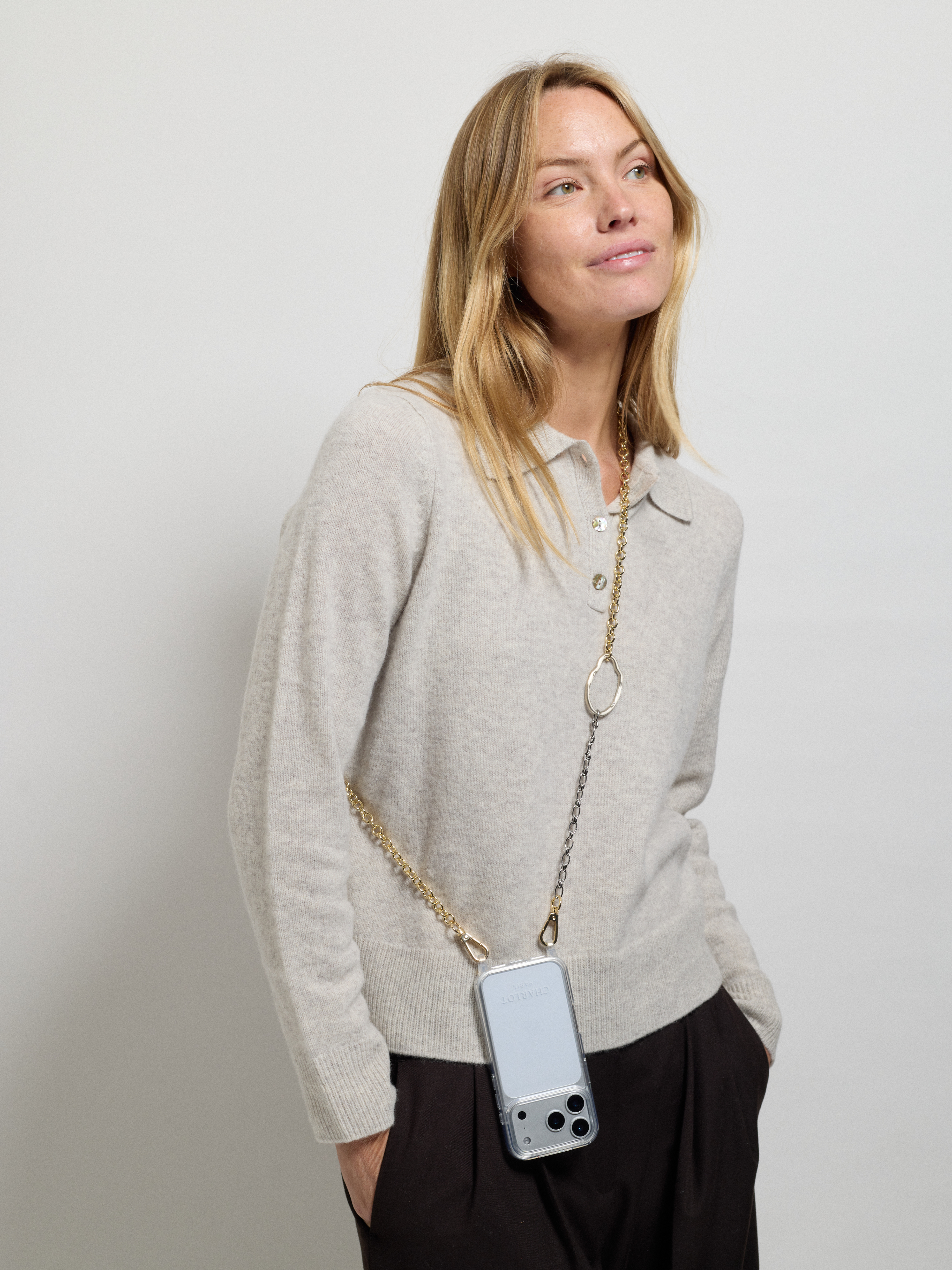 Chaîne Dalia Or / Argent