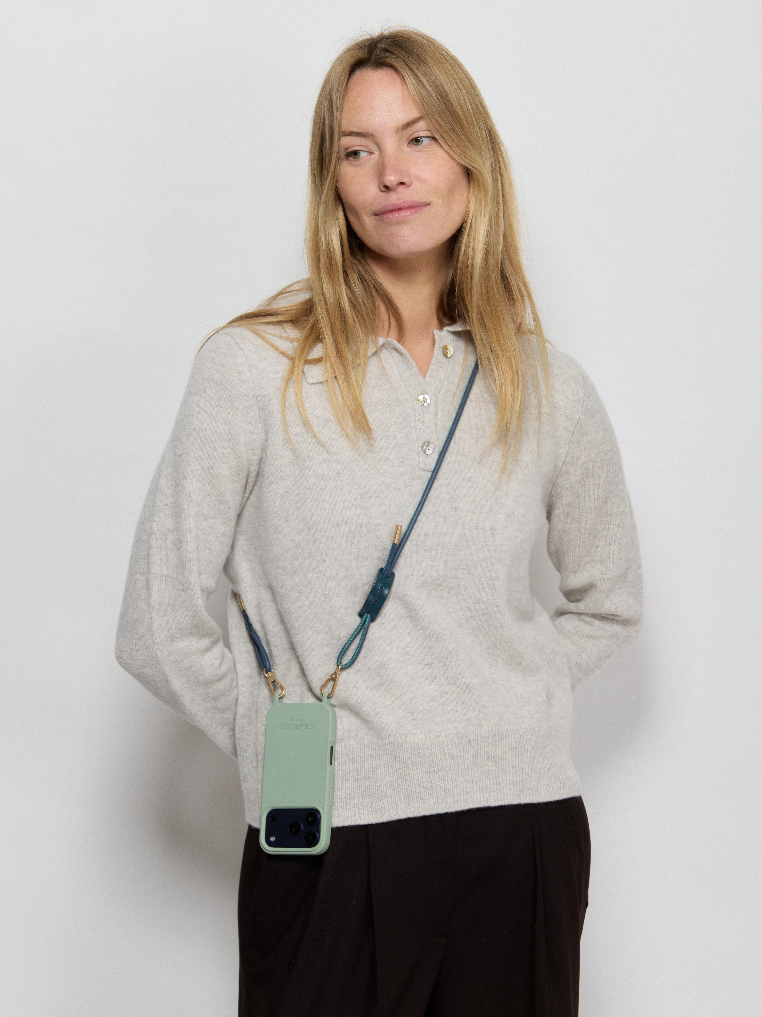 Custodia trasparente + pelle Noga Boreal