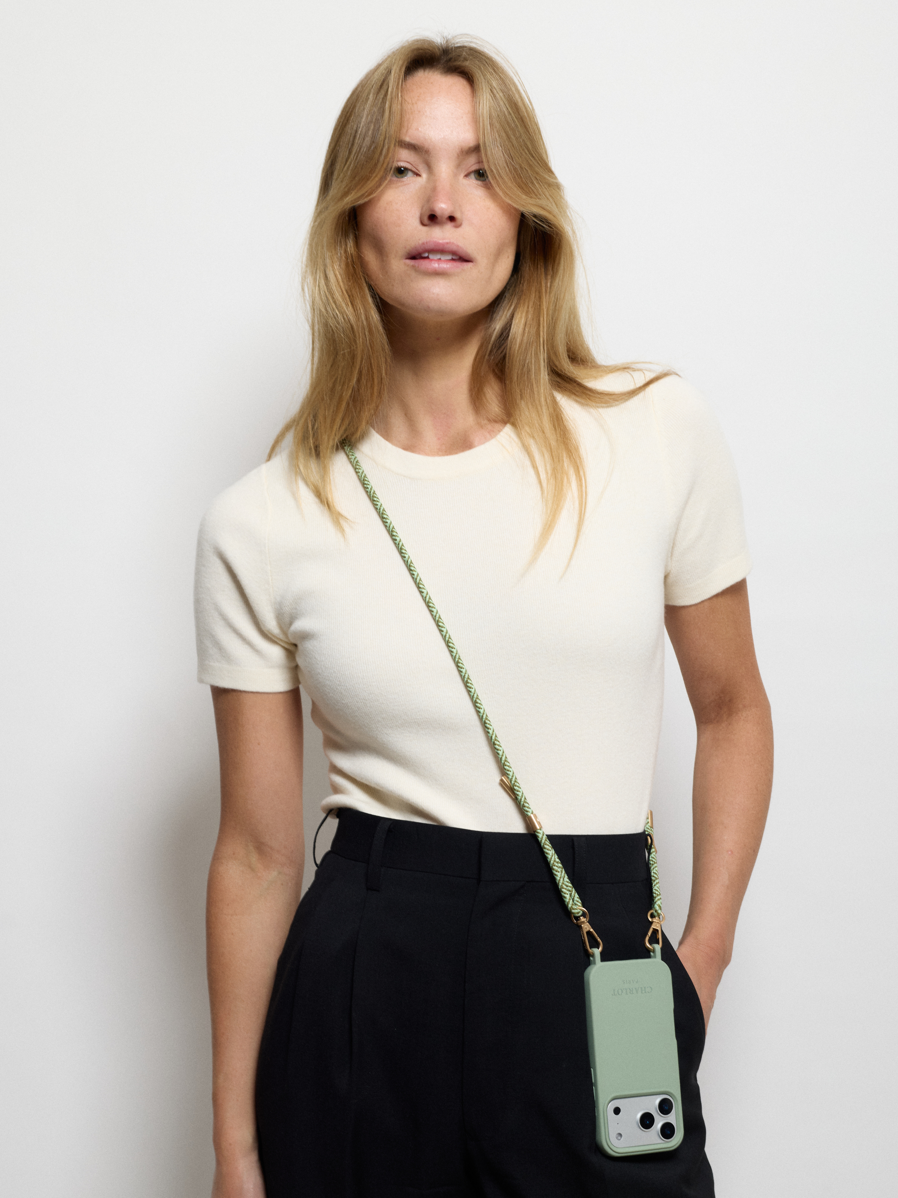 Detachable Olive Signature Lanyard