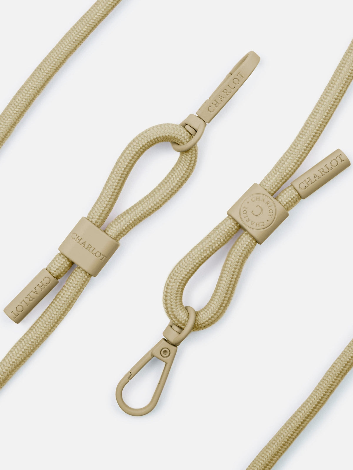 Taupe Detachable Phone Strap