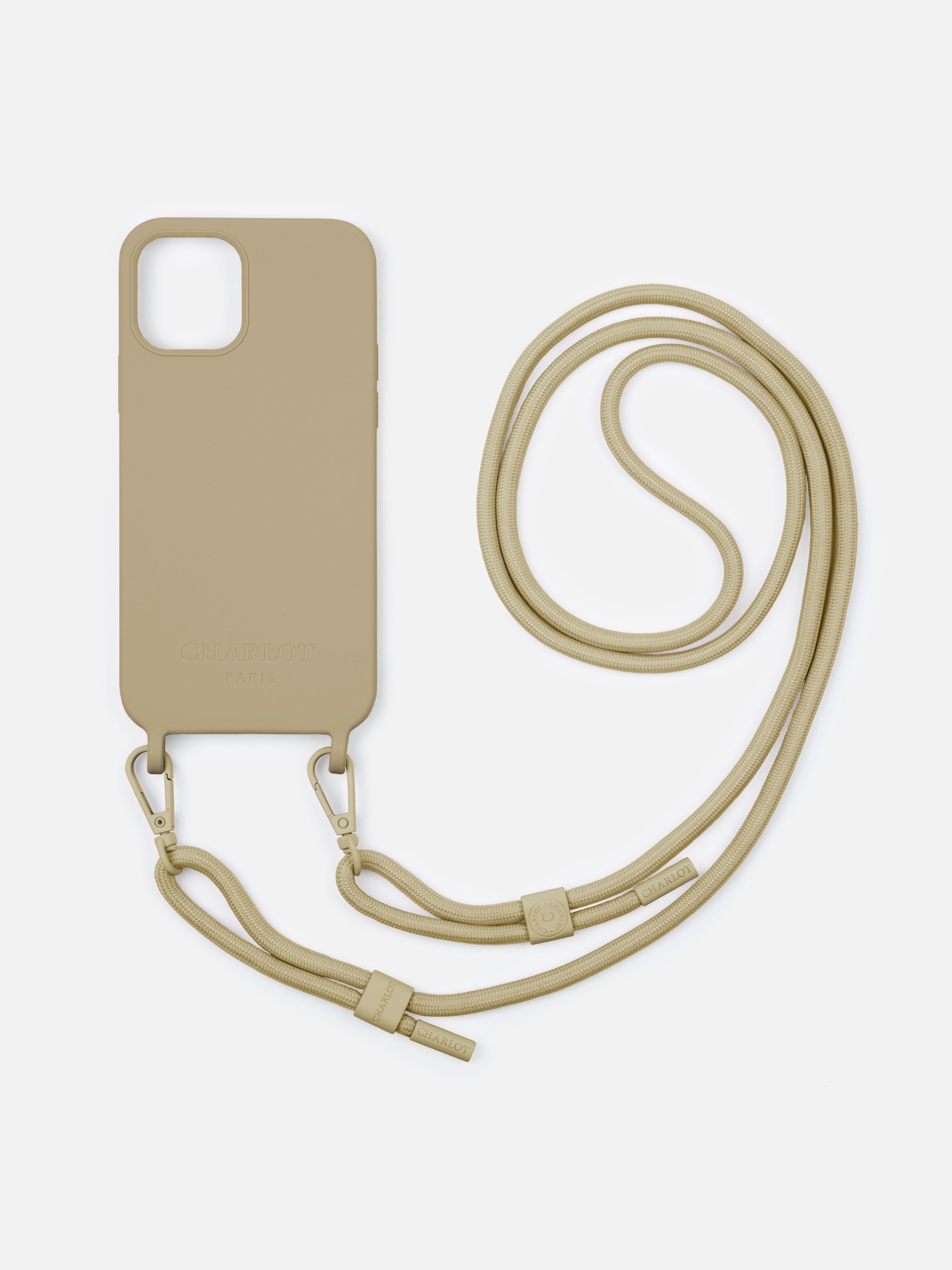 Coque + Cordon Taupe