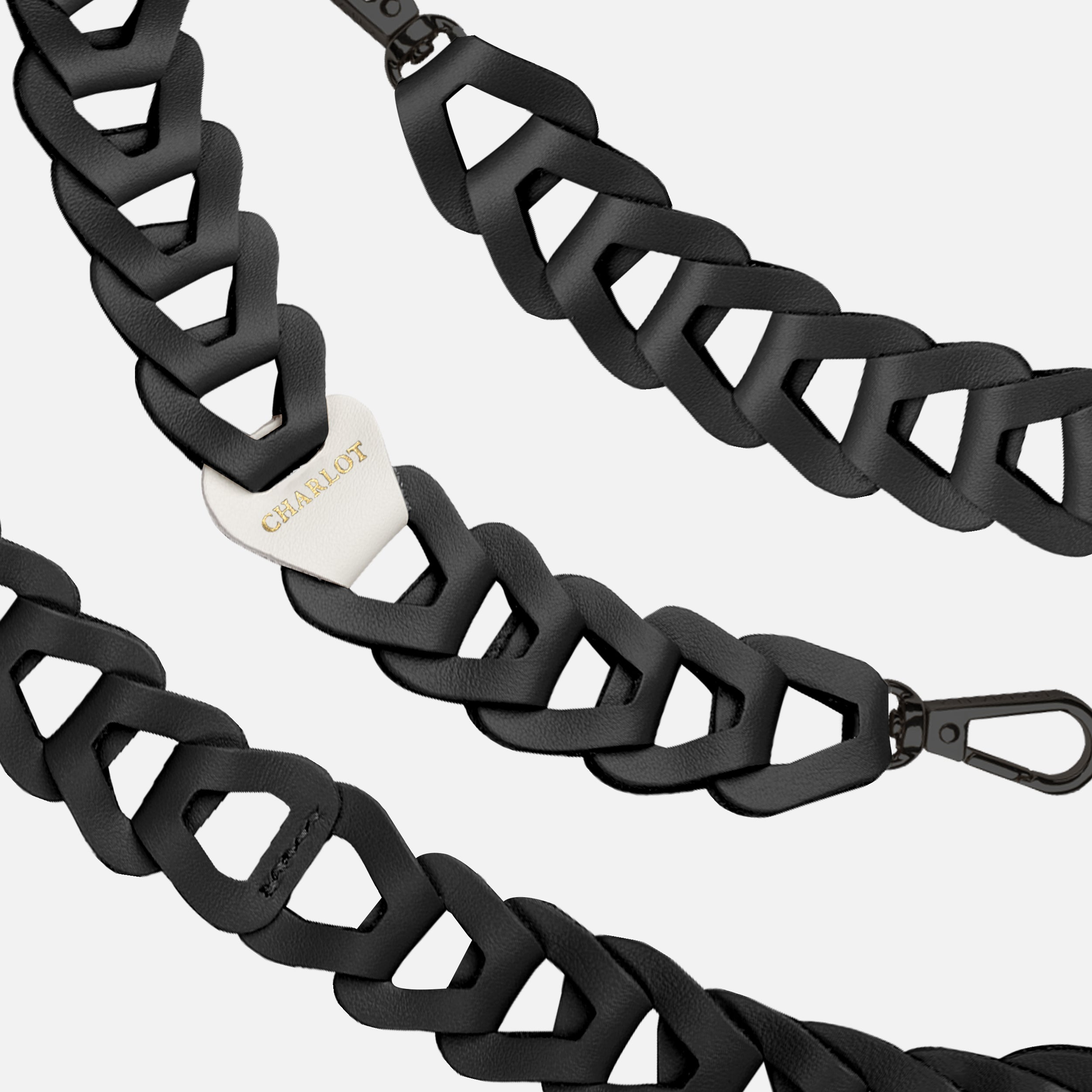 Mel Cuir Court Noir