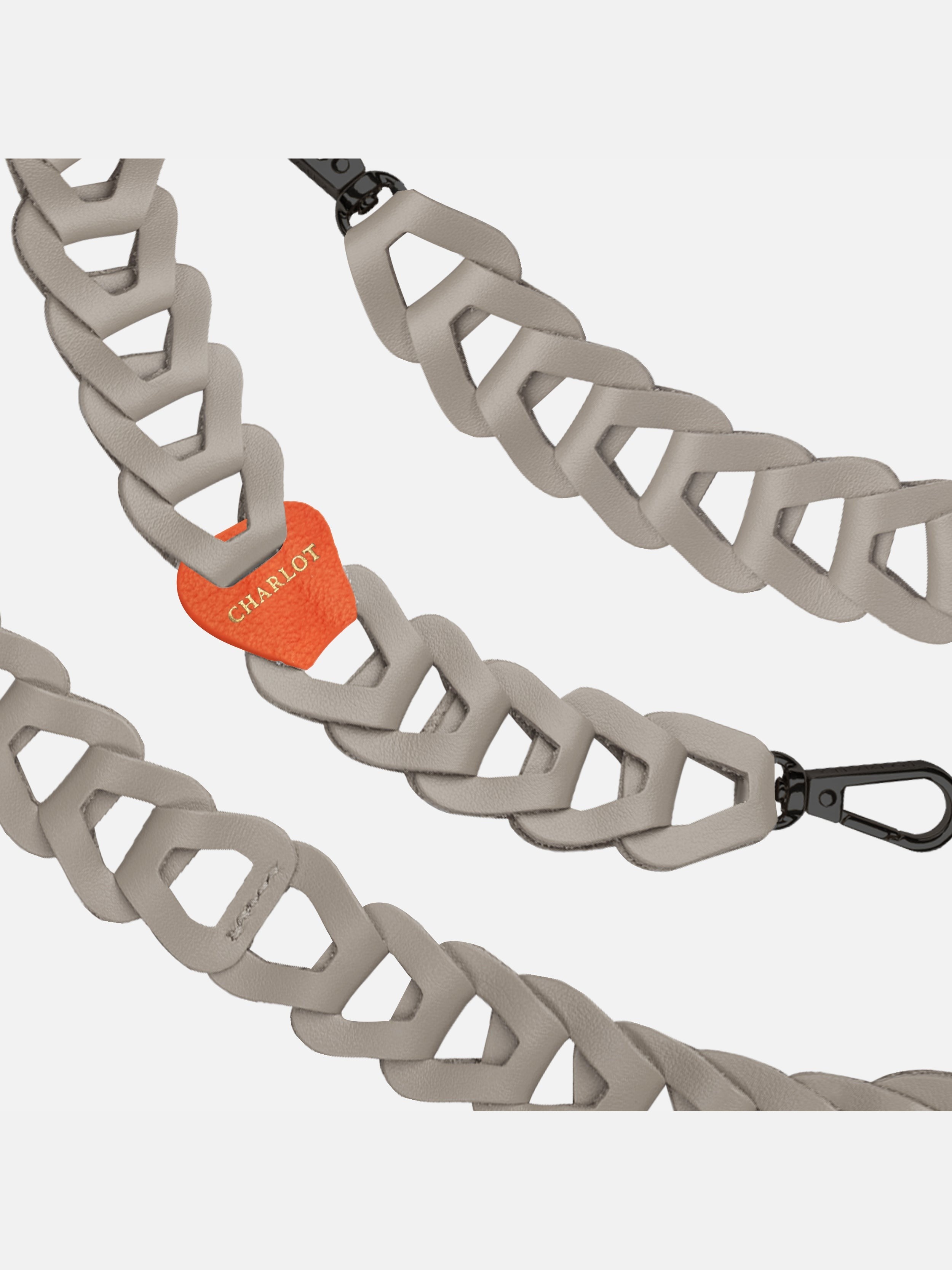 Mel Cuir Long Burning Grey