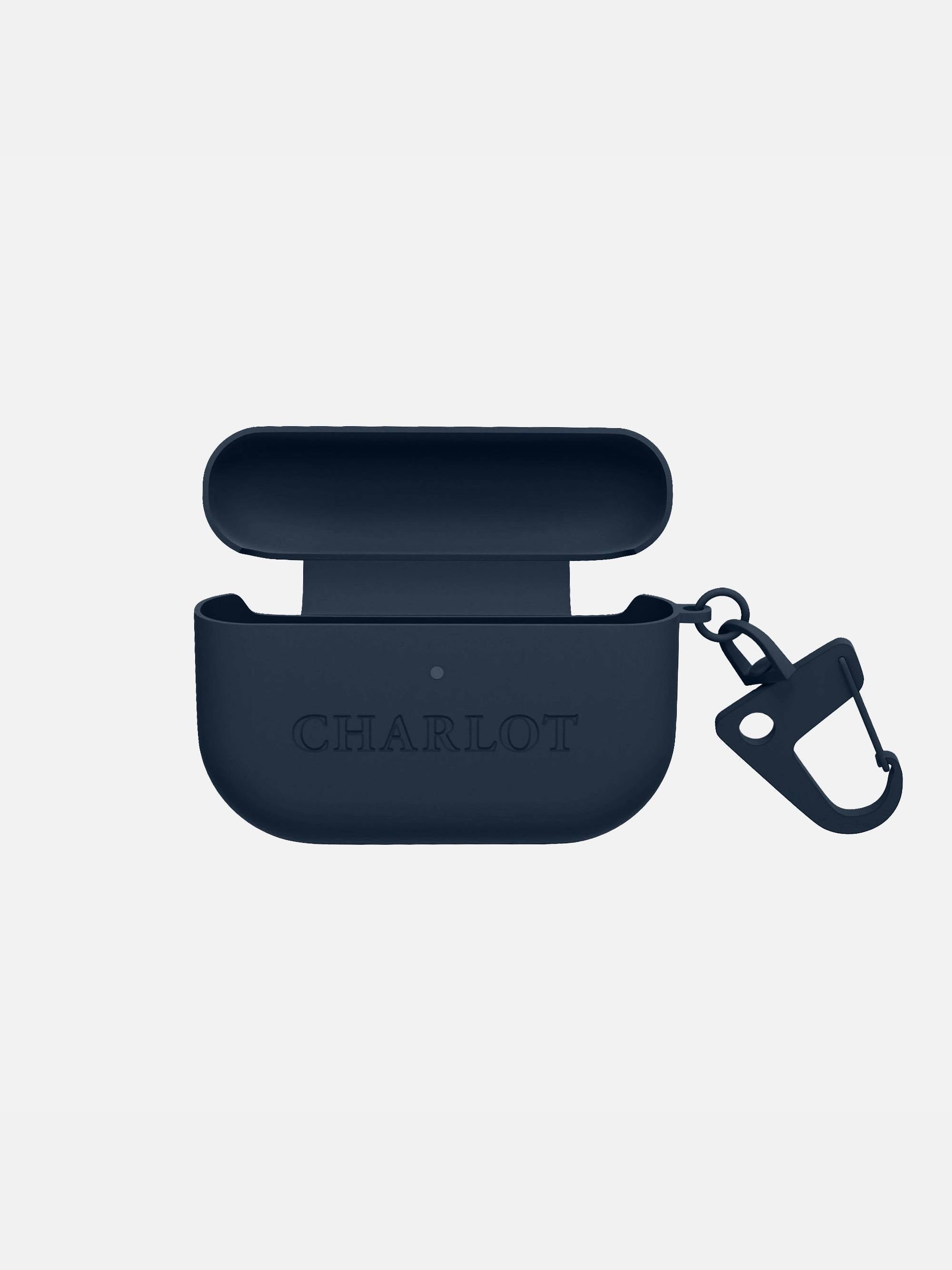 Custodia in silicone per AirPods Pro Blu navy