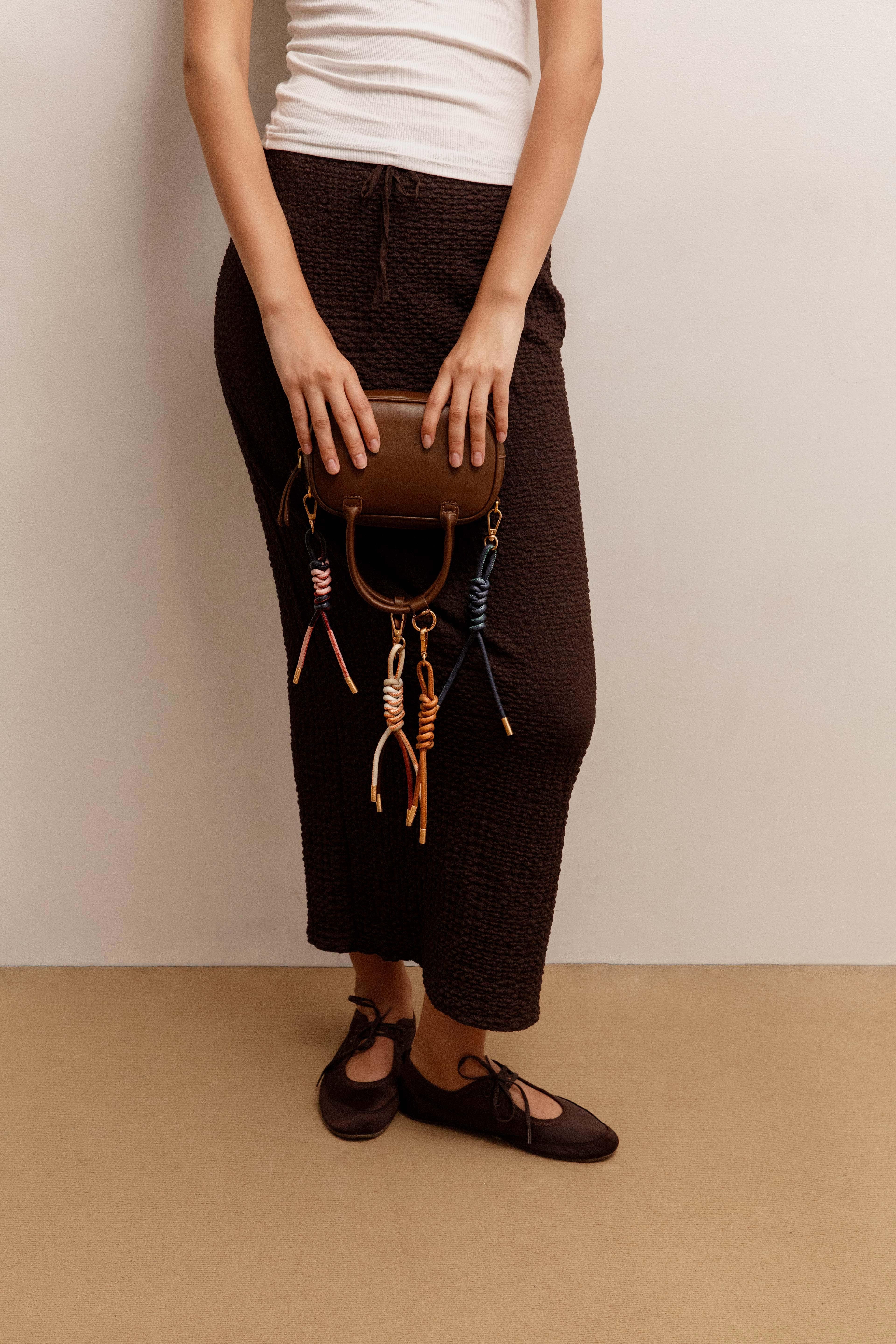 Noga Braided Charm Bag