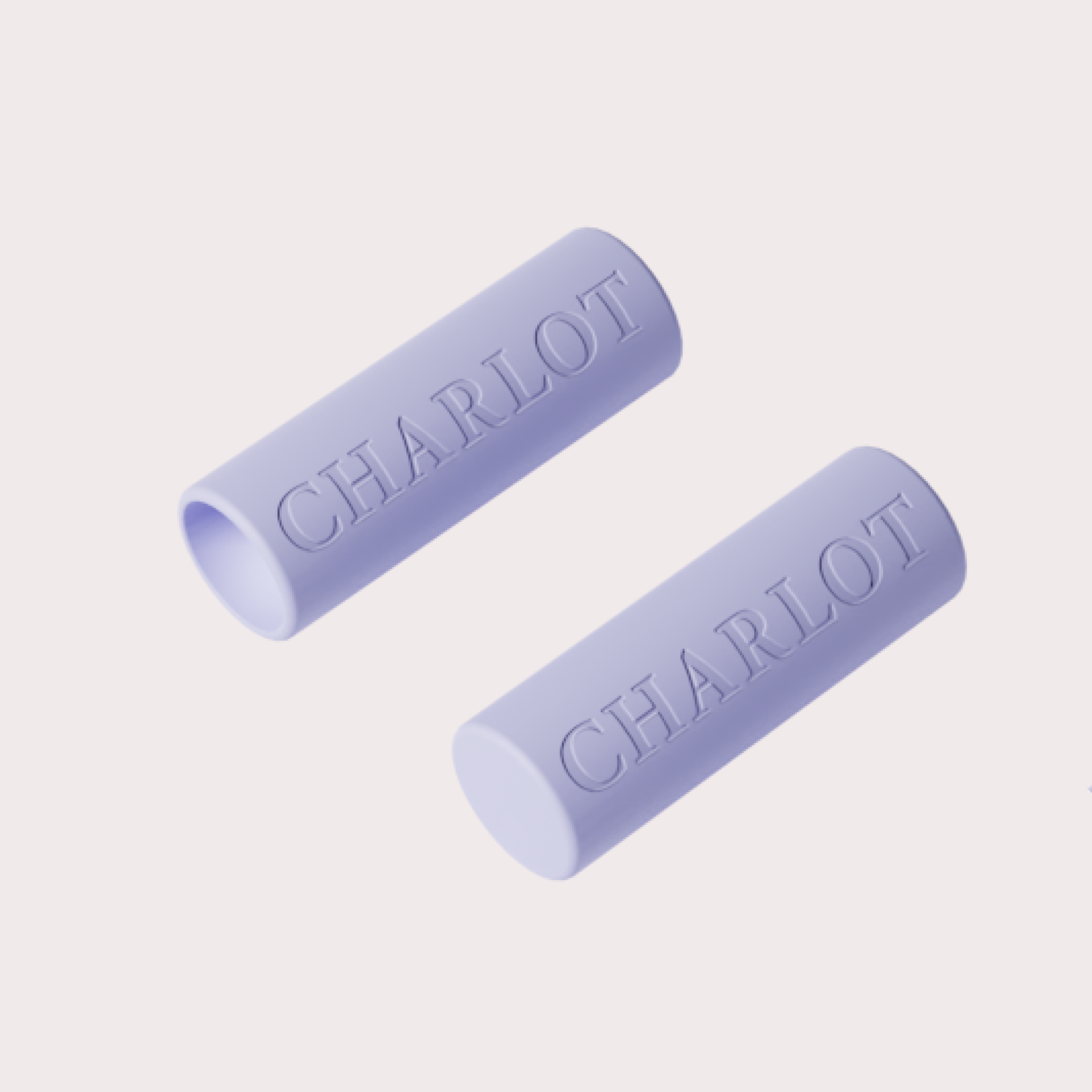 Lavender metal tips