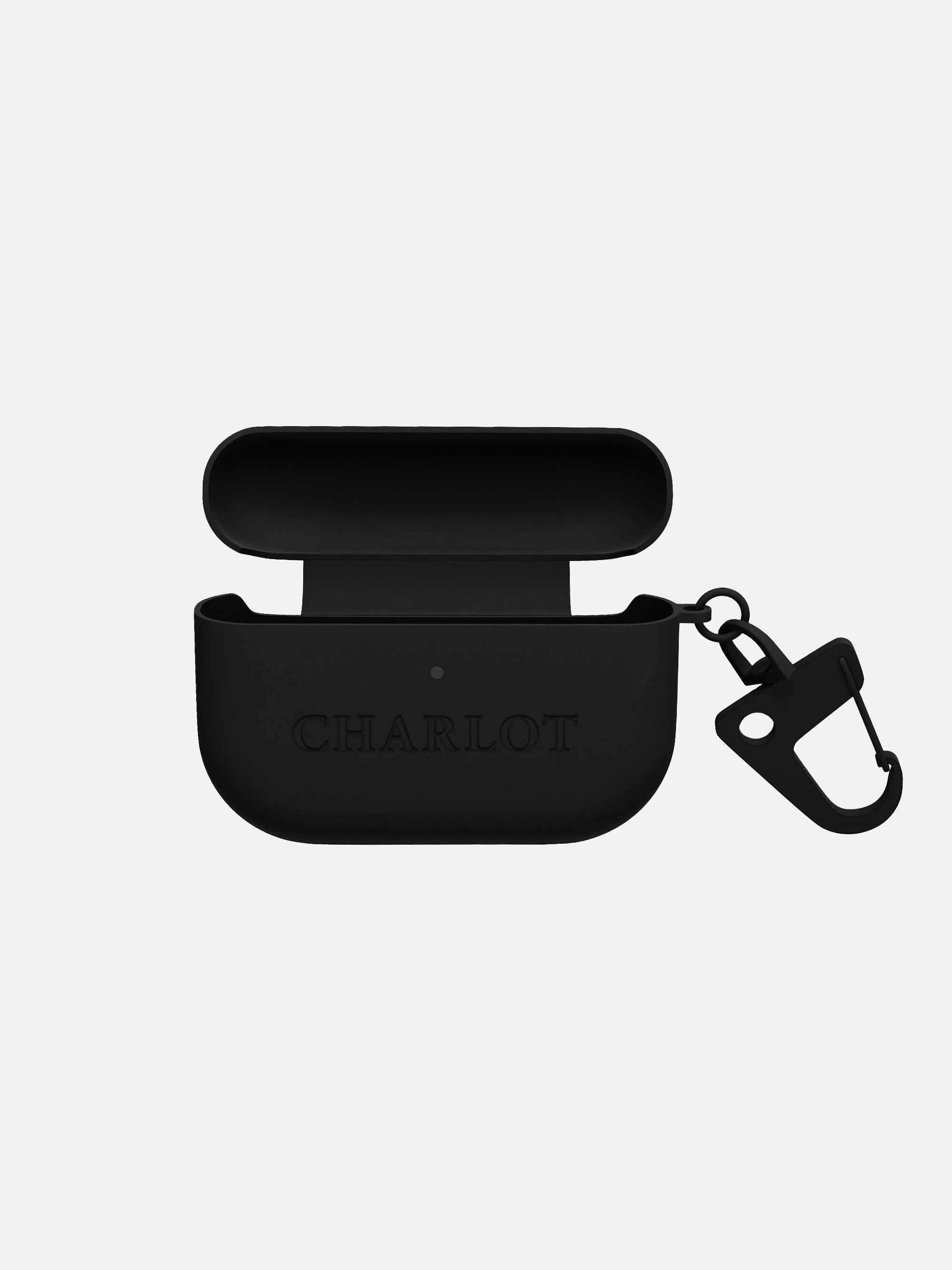 Custodia in silicone per AirPods Pro nera