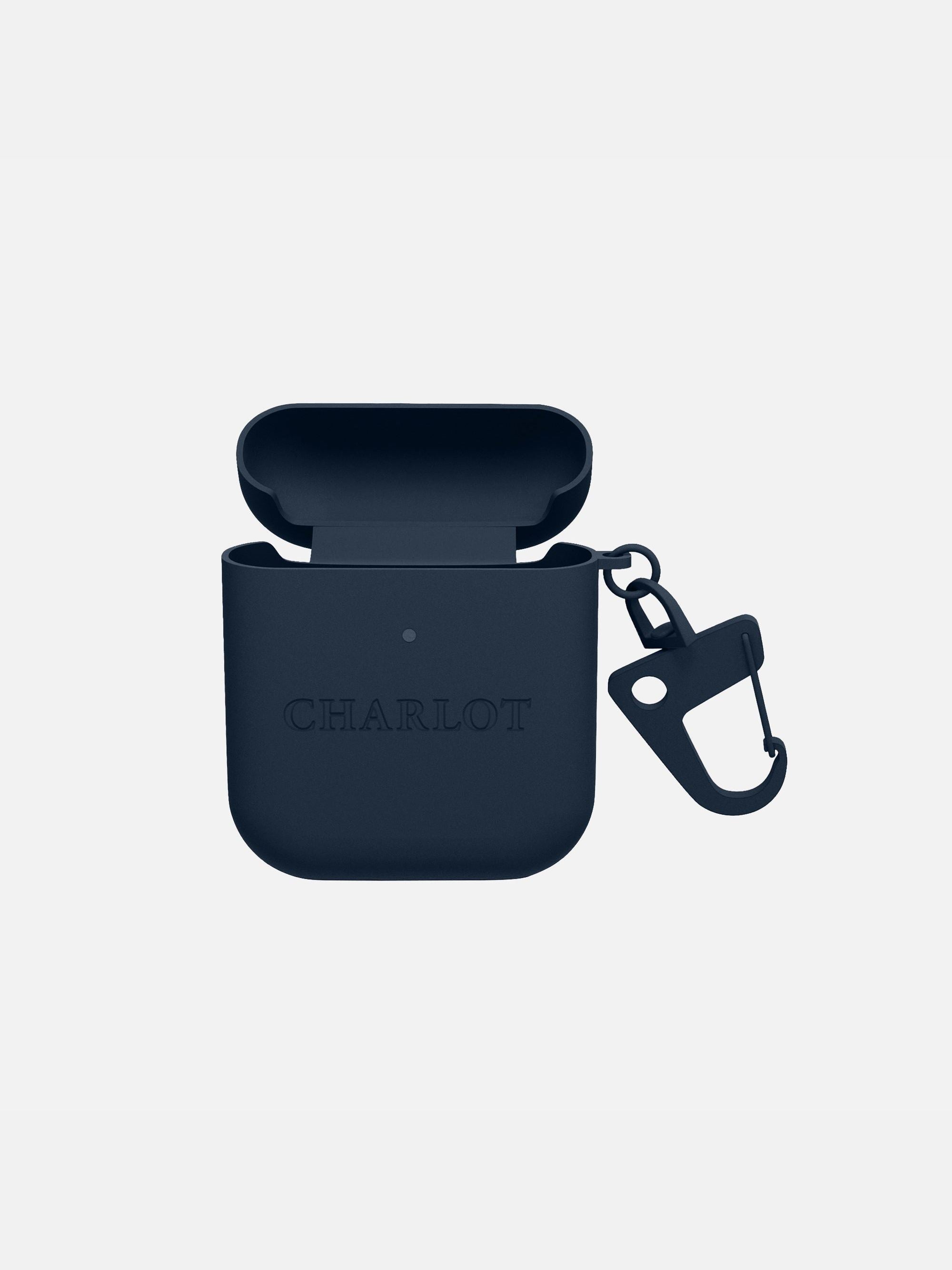 Custodia in silicone per AirPods Blu navy (1a e 2a generazione)