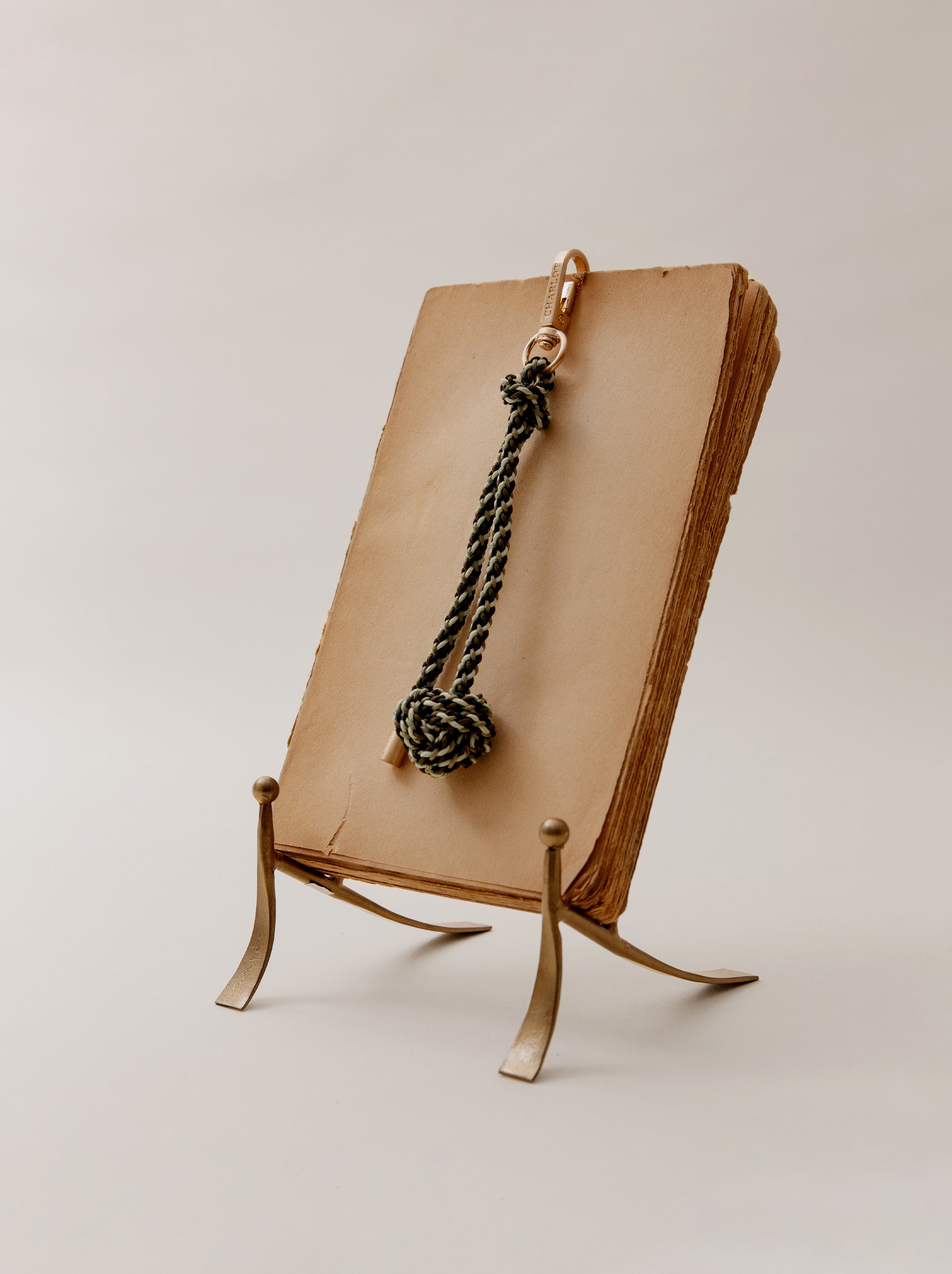 Bag Charm Passementerie Boule VRAI x CHARLOT Vert