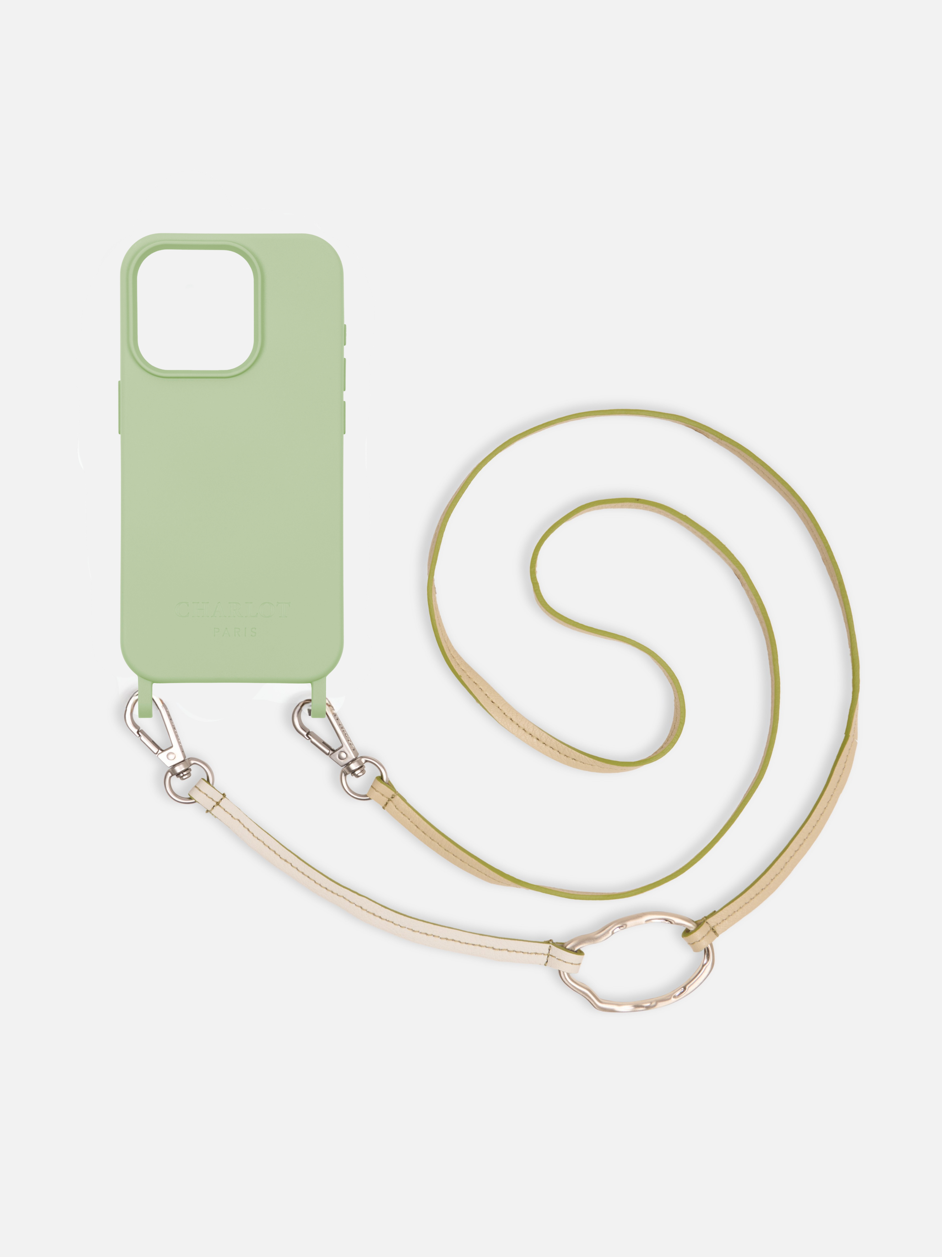 Coque Sauge + Dalia Cuir Sable