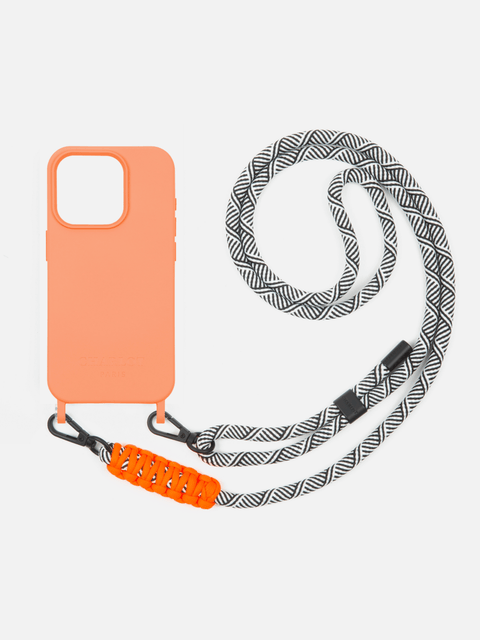 Coque MagSafe Burning Sand + Cordon Elie Zèbre