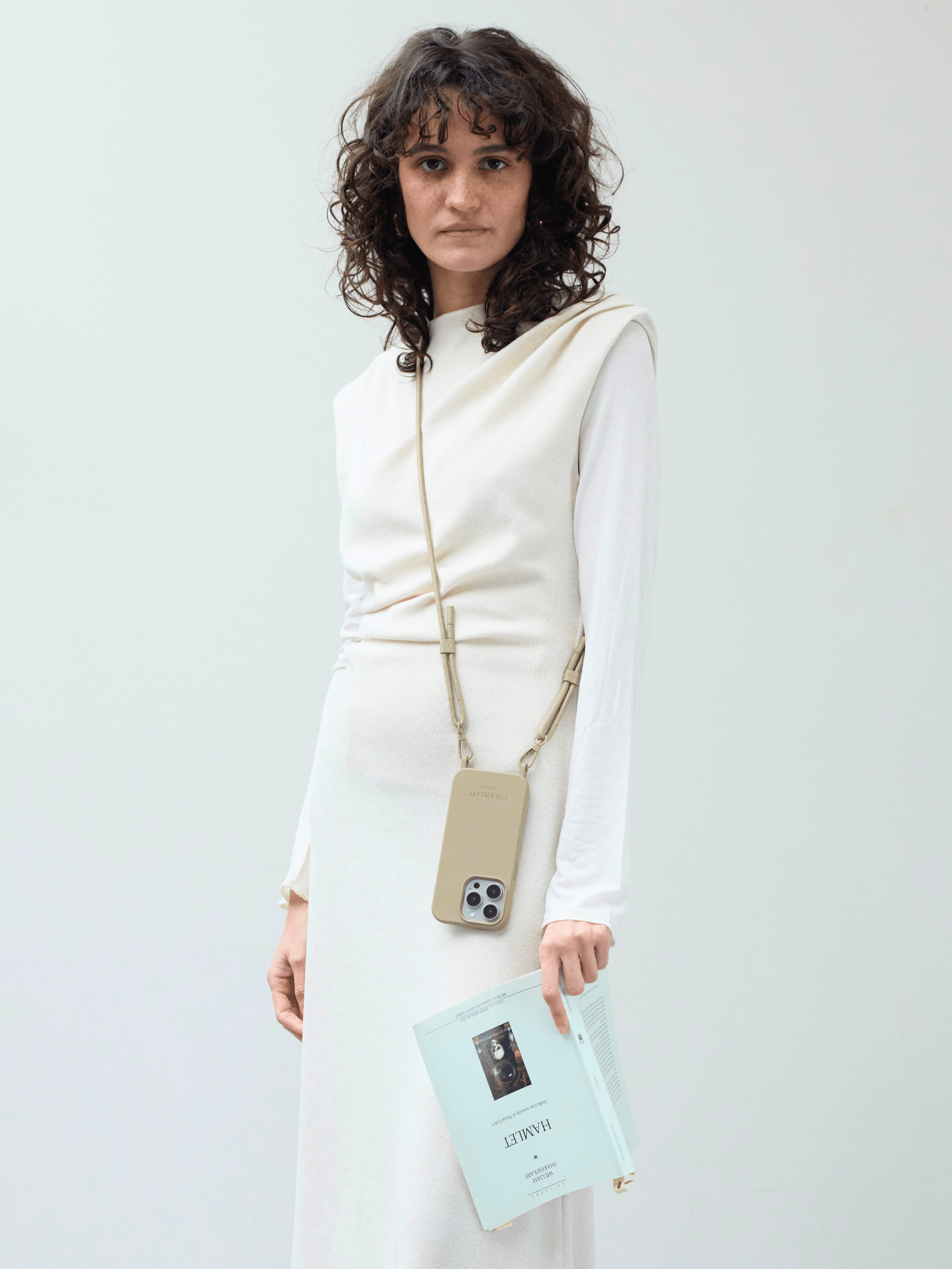 Coque + Cordon Taupe