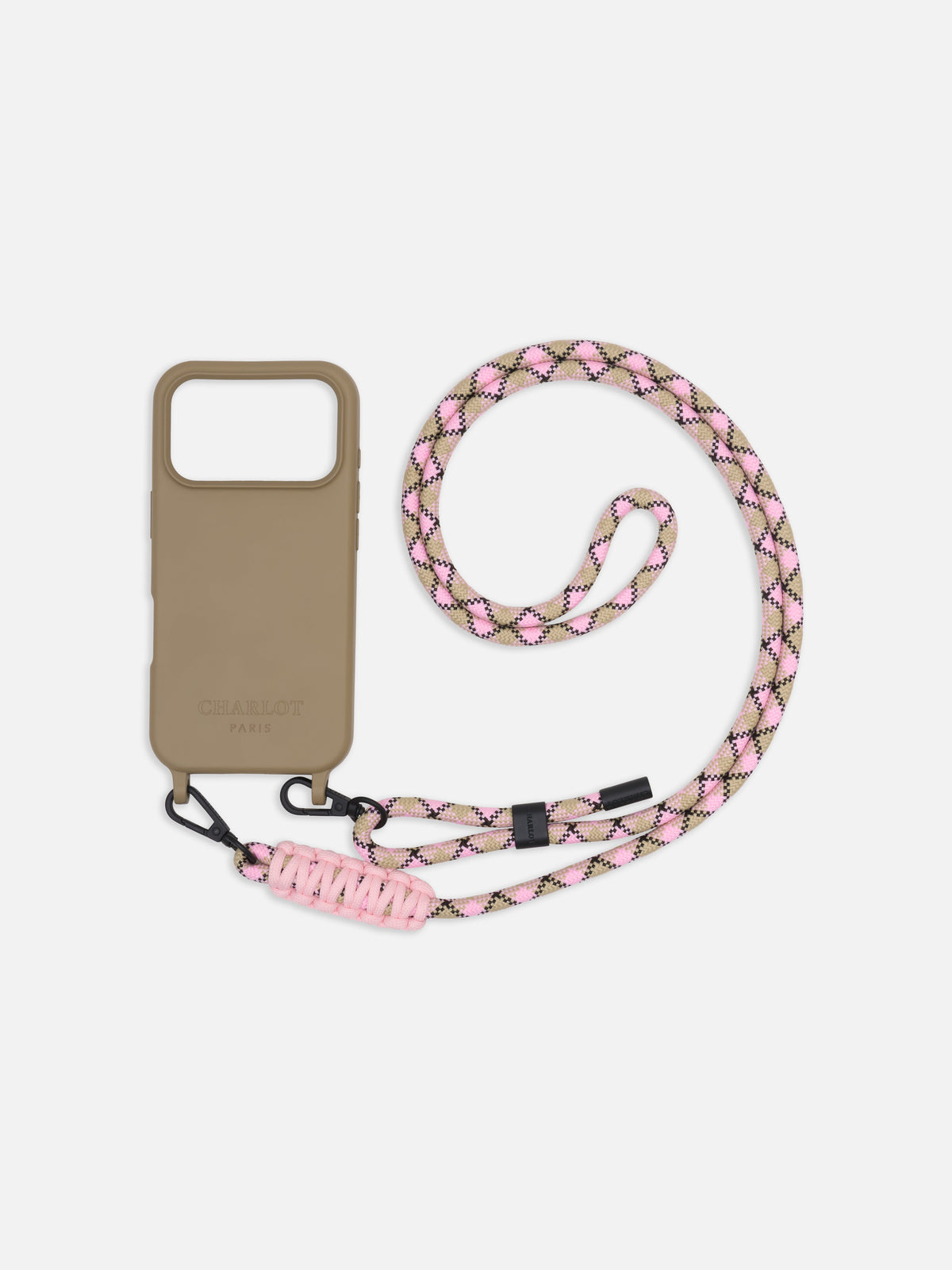 Elie Blush Lanyard